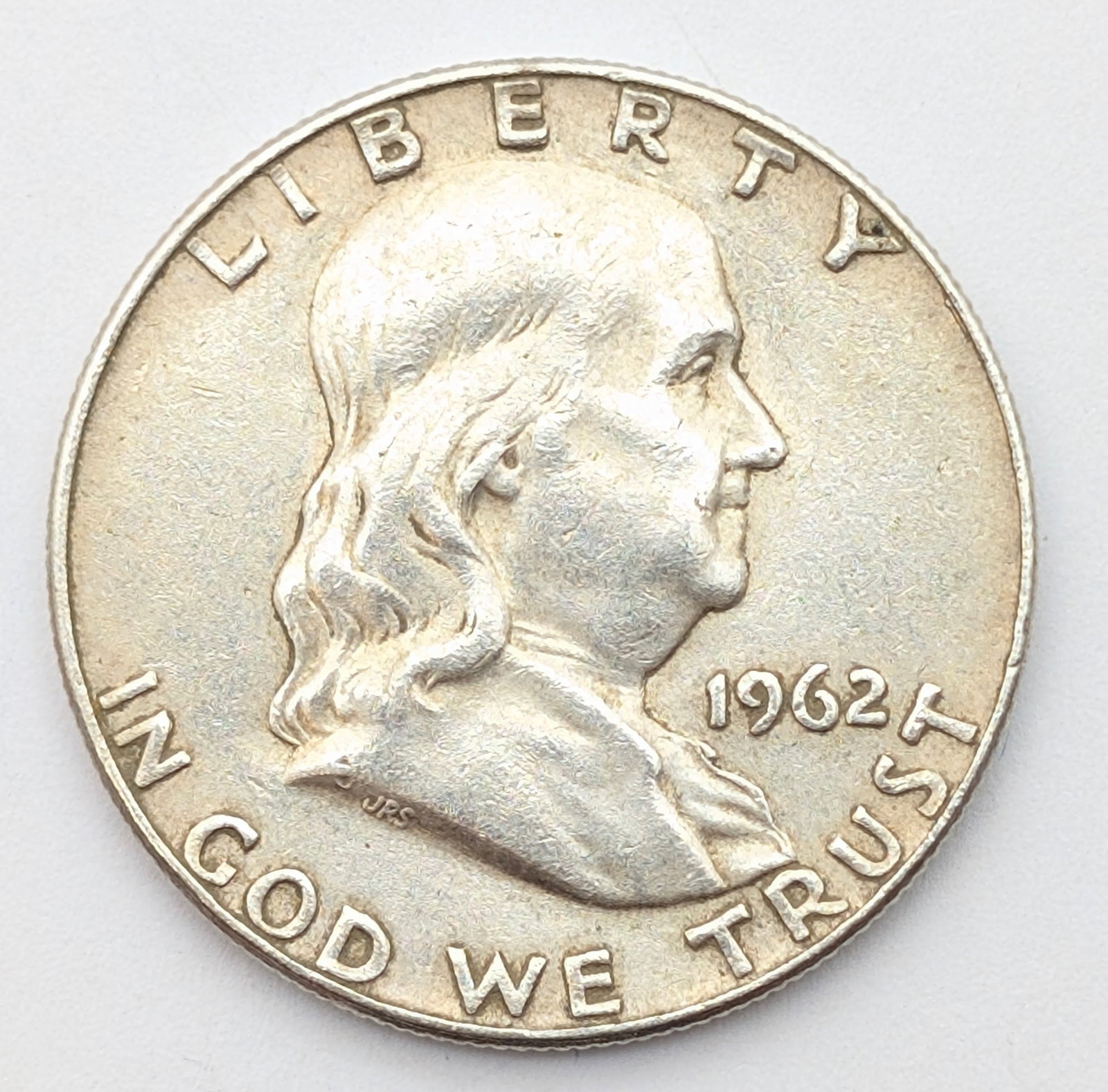 1962-D Silver Franklin Half Dollar (1 of 2)