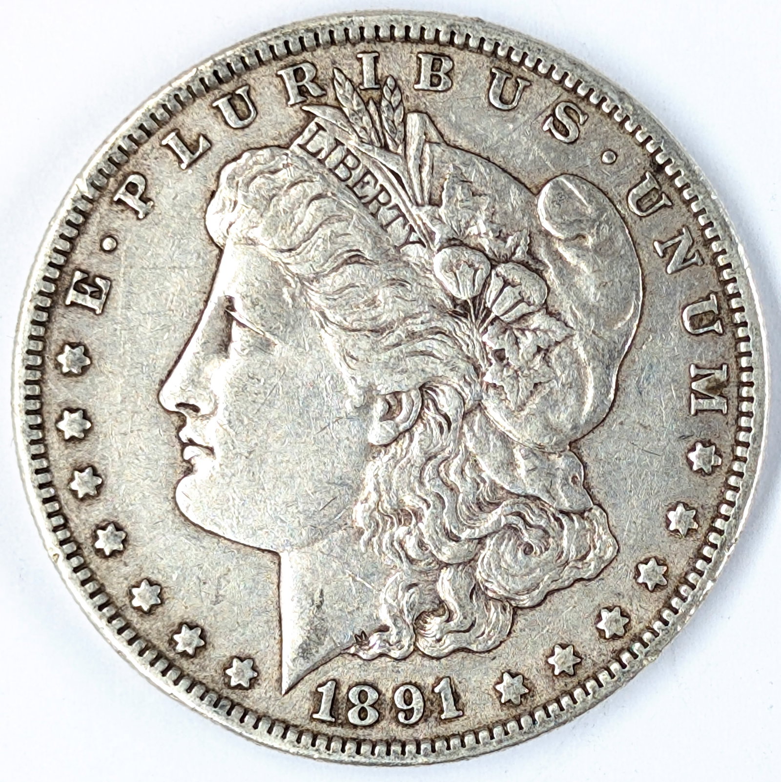 1891-S Morgan Silver Dollar (1 of 2)