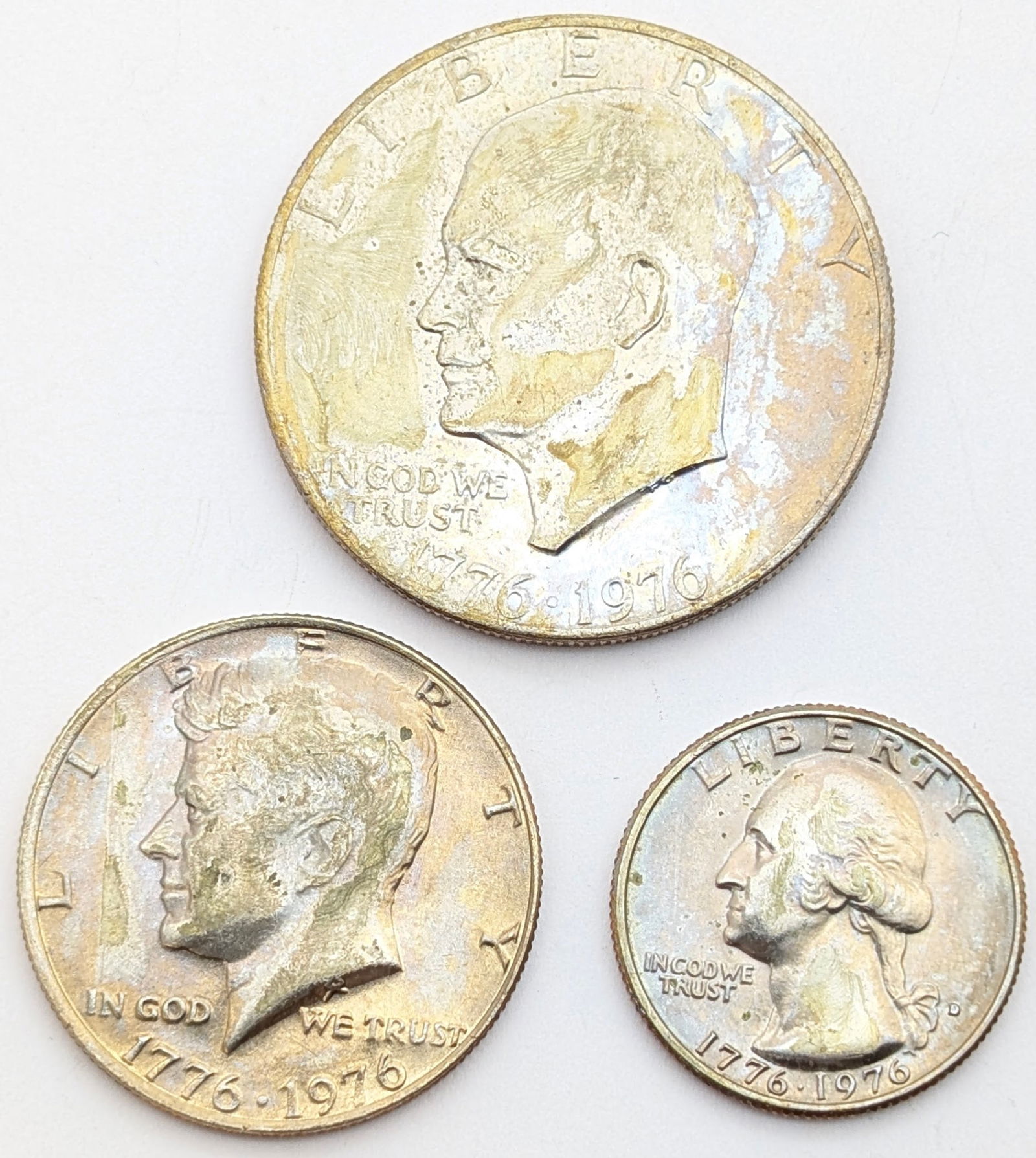 1976 Bicentennial Uncirculated 3-Coin Set (1 of 2)