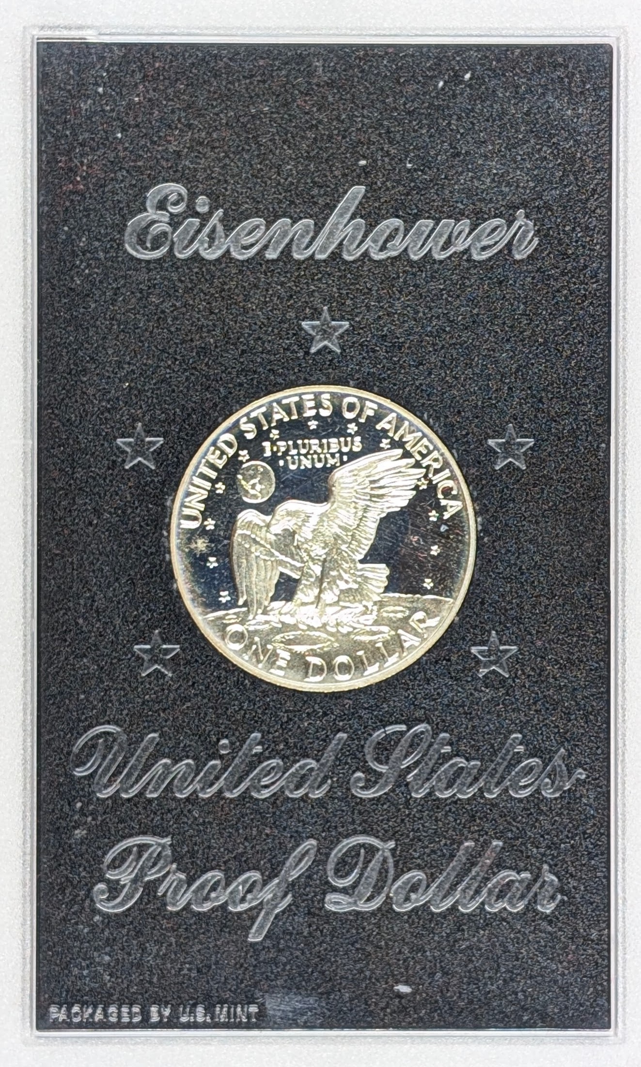 1974-S Eisenhower " Ike" Proof Silver Dollar - Toned - 3