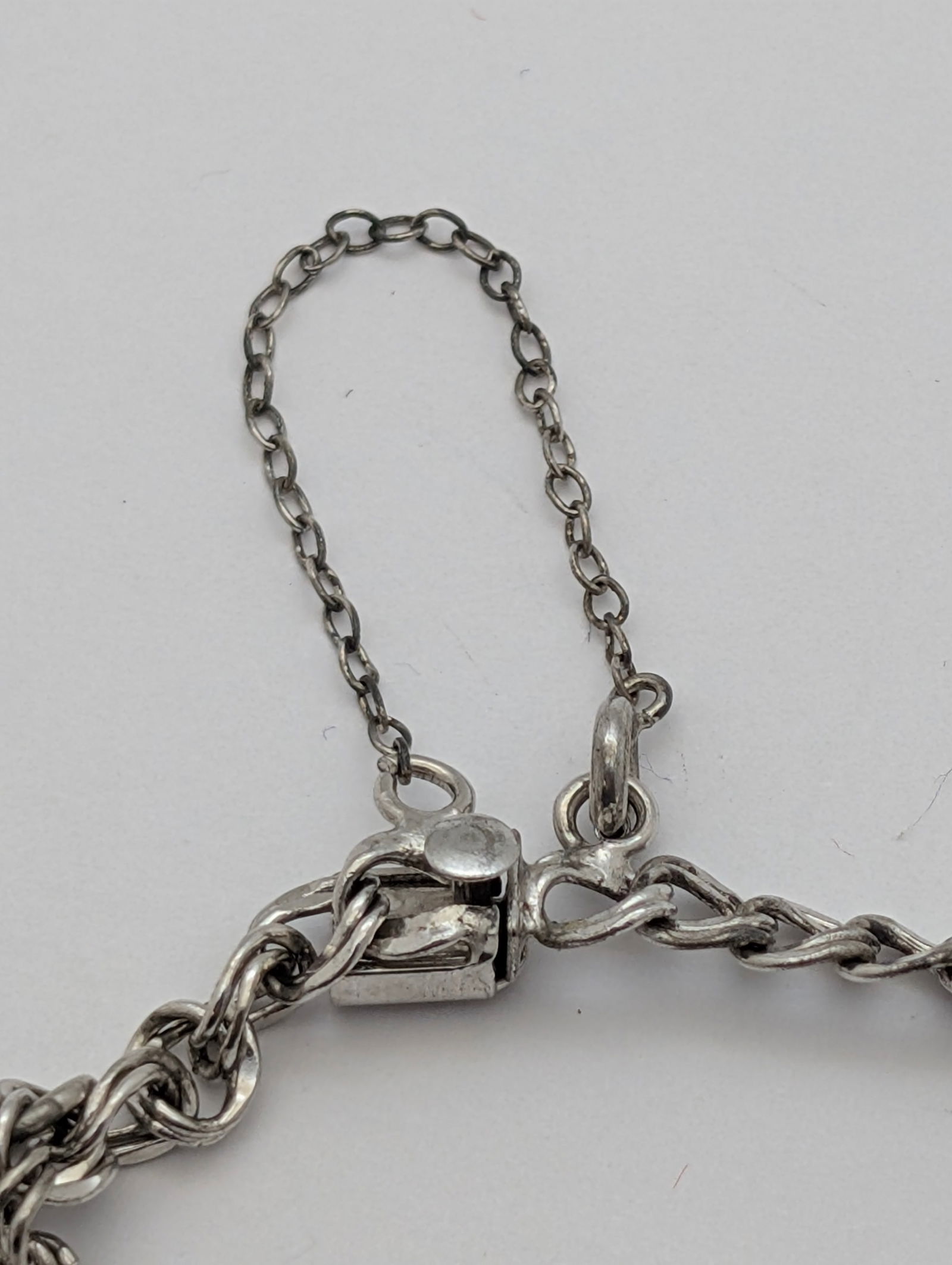 Vintage Sterling Silver Profile Ladies Bracelet - 19.62g - 3