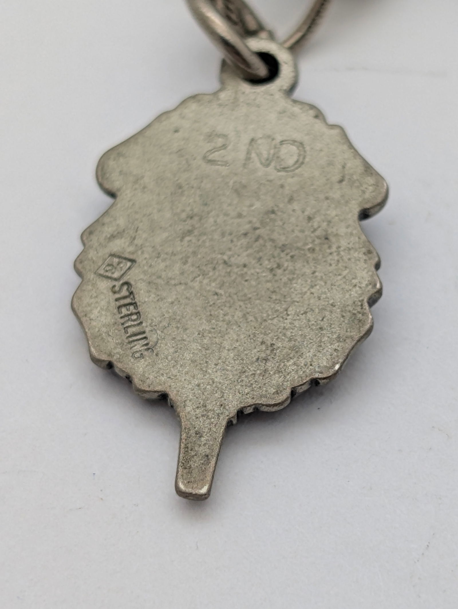 Vintage Sterling Silver Ladies Charm Bracelet - 7