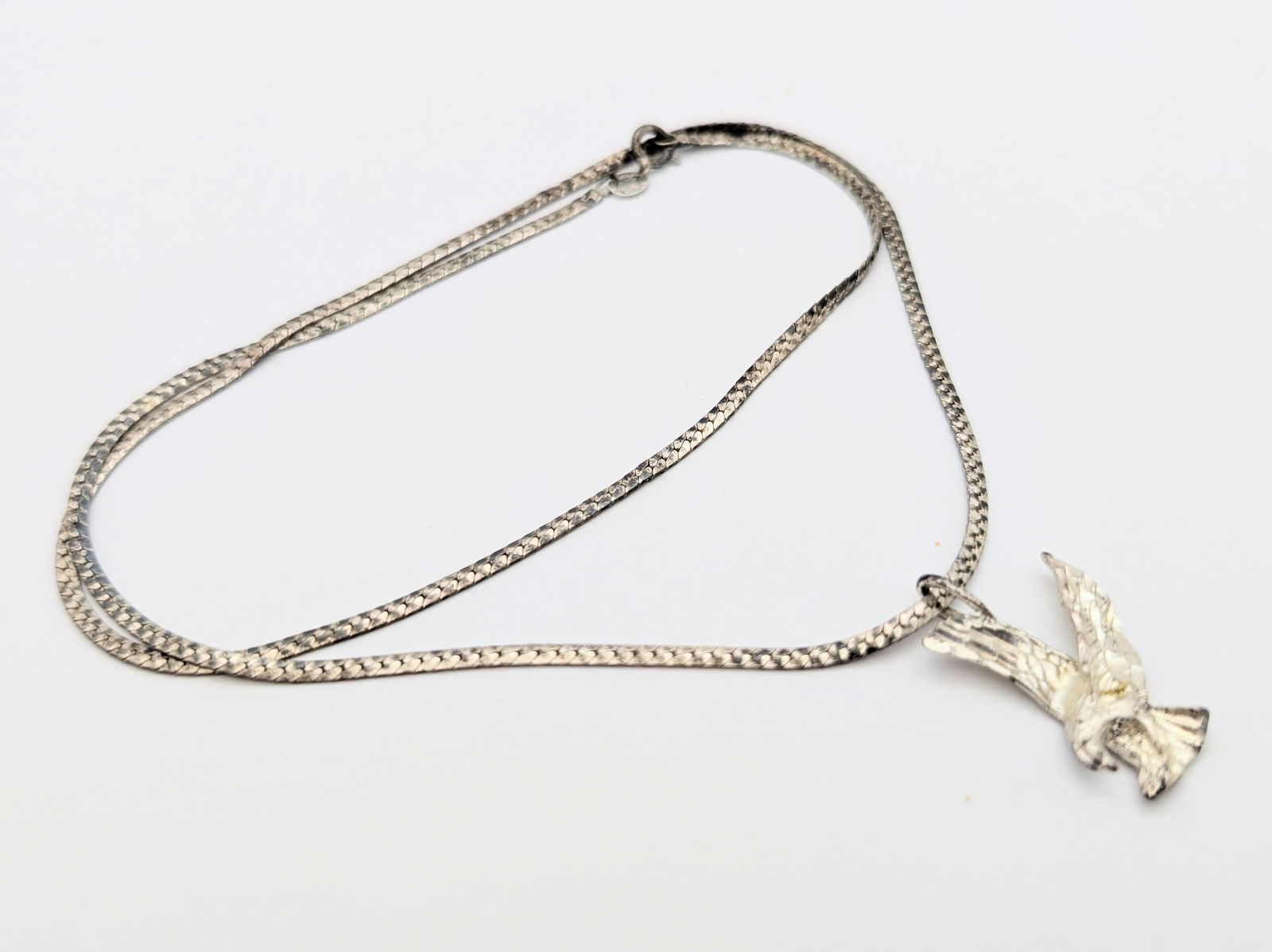 Sterling Silver Eagle Necklace (1 of 7)