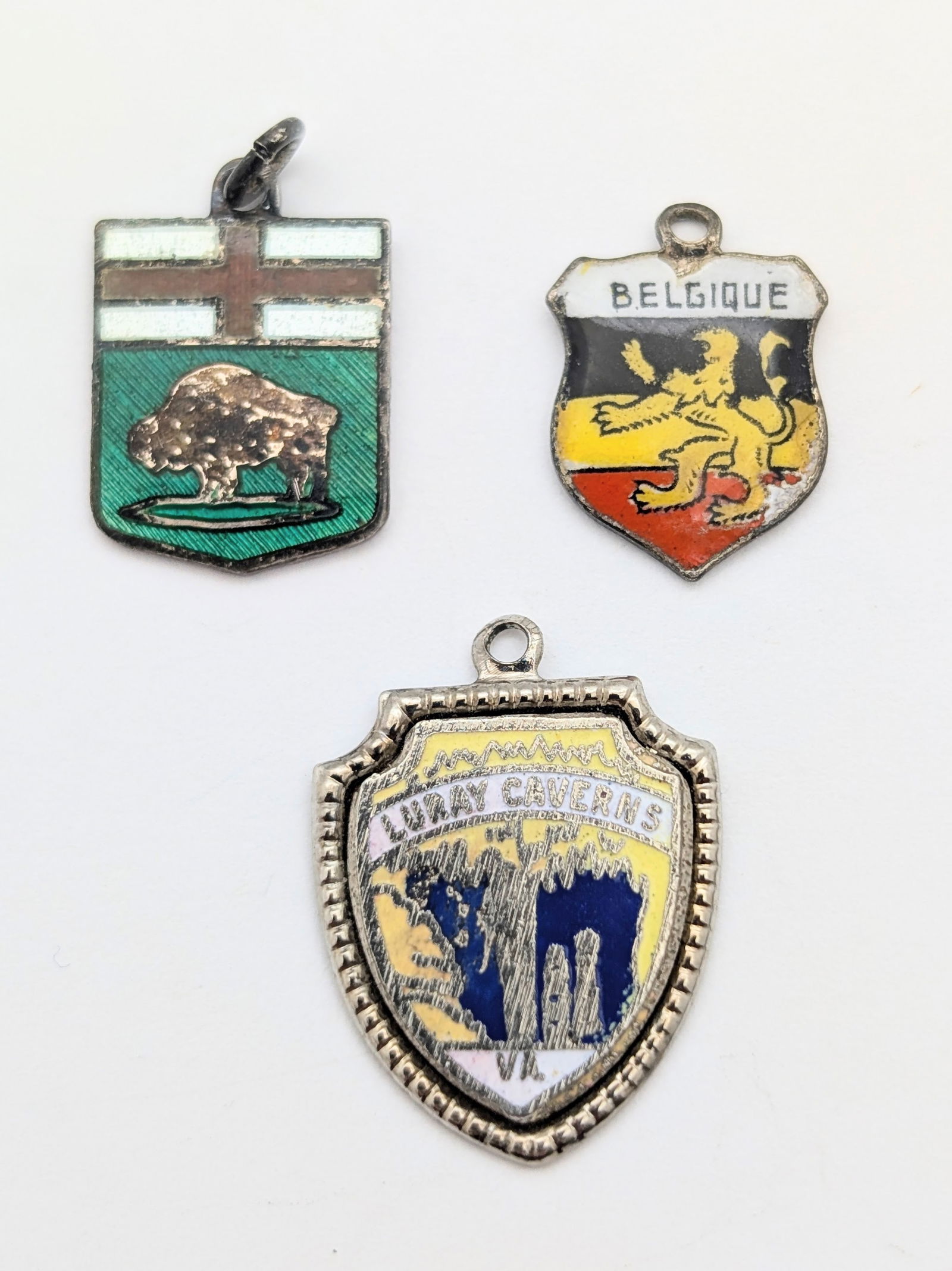 Lot of 3 Vintage Sterling Silver Pendants (1 of 8)