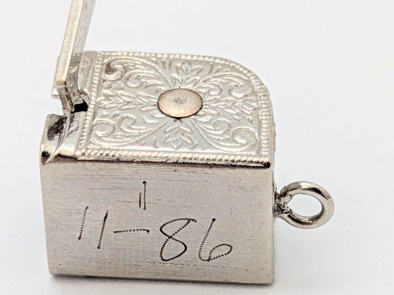 Vintage Slot Machine Charm - Sterling Silver 925 - 4