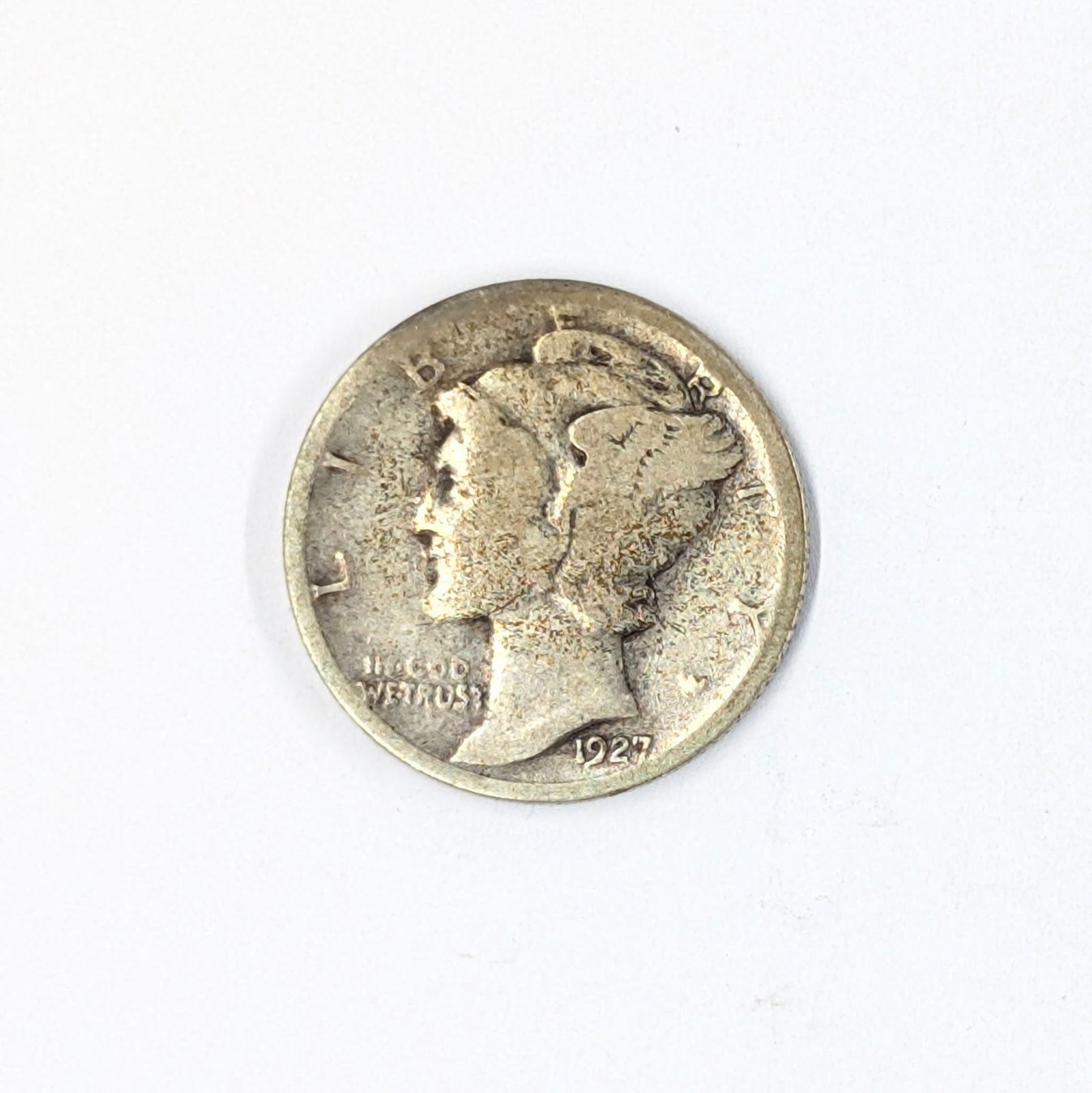 1927-S Silver Mercury Dime (1 of 2)