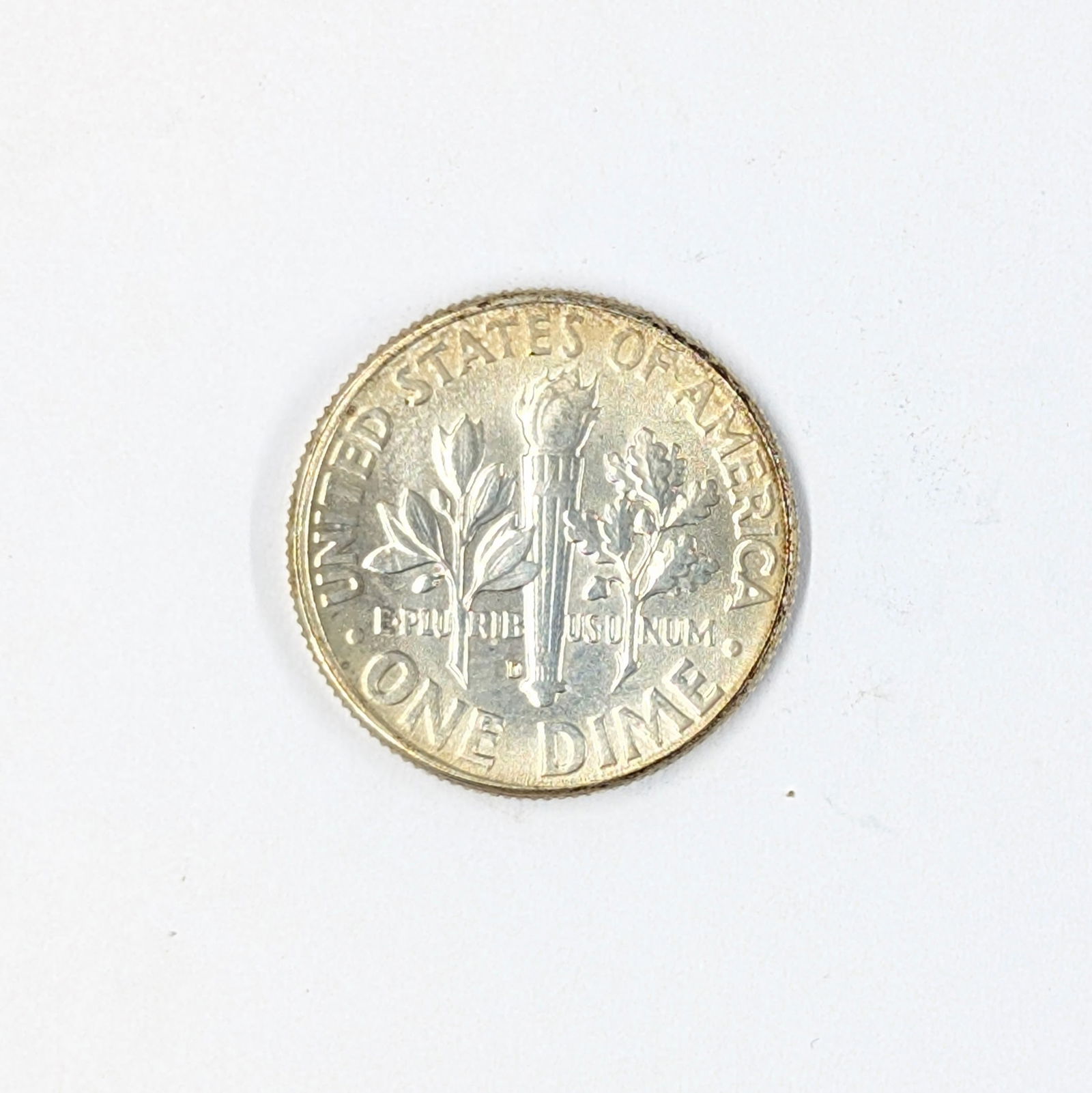 1964-D Silver Roosevelt Dime - Great Condition, Toned - 2