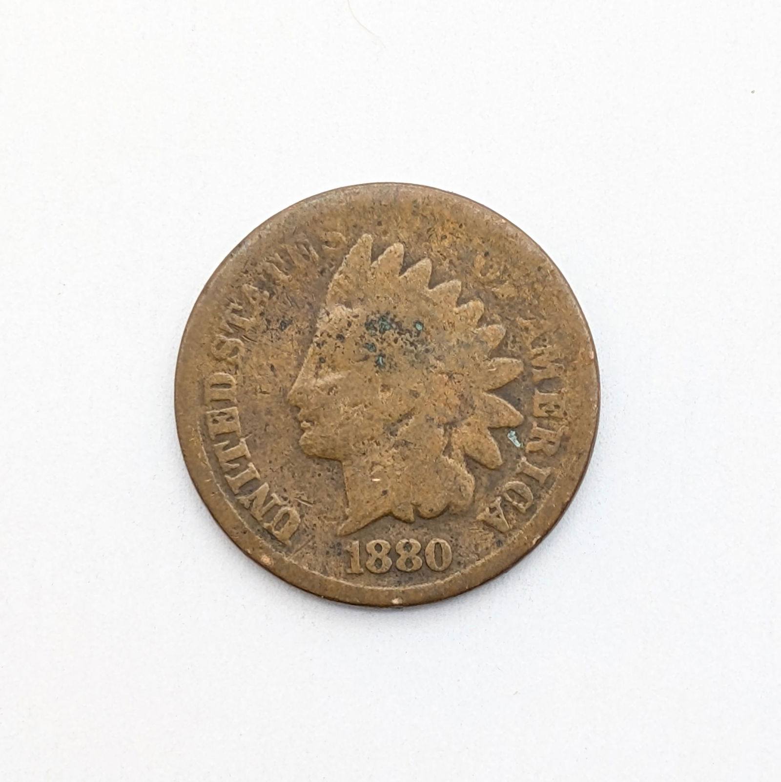 1880 Indian Head Cent (1 of 2)