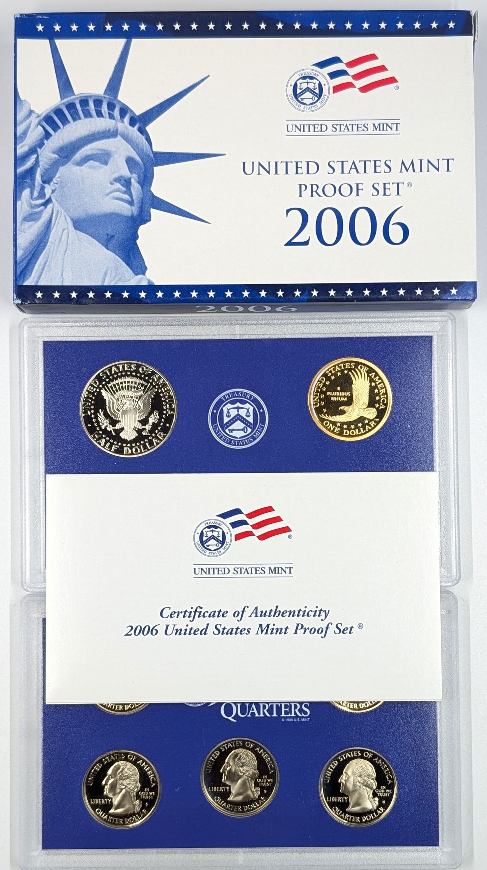 2006 US Mint Proof Set w/ COA - 3