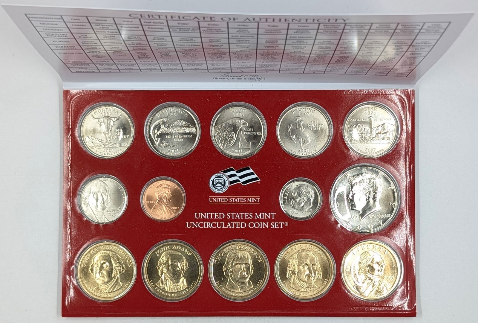 2007-D US Mint Uncirculated Set (1 of 2)