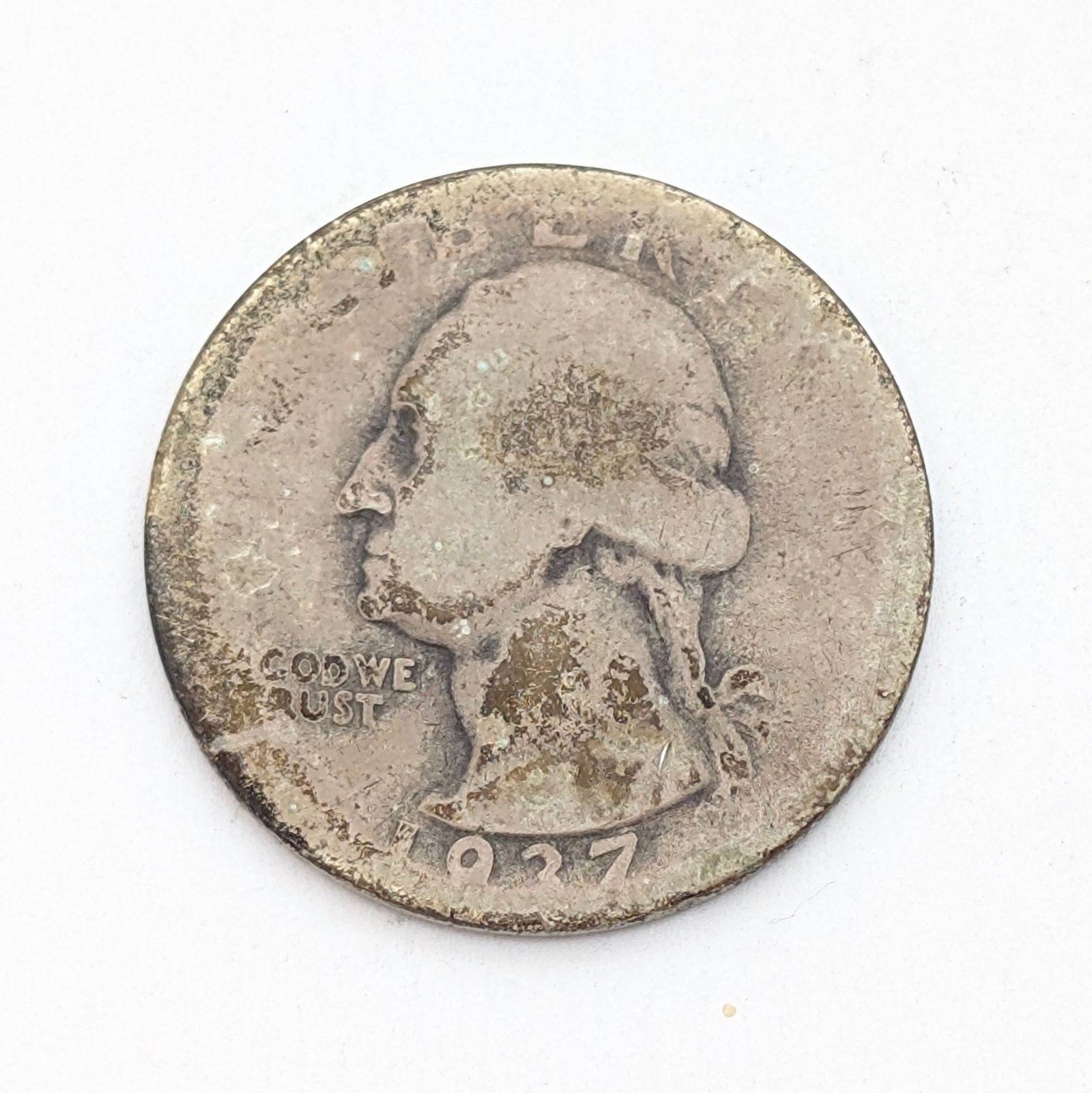 1937-D Silver Washington Quarter (1 of 2)