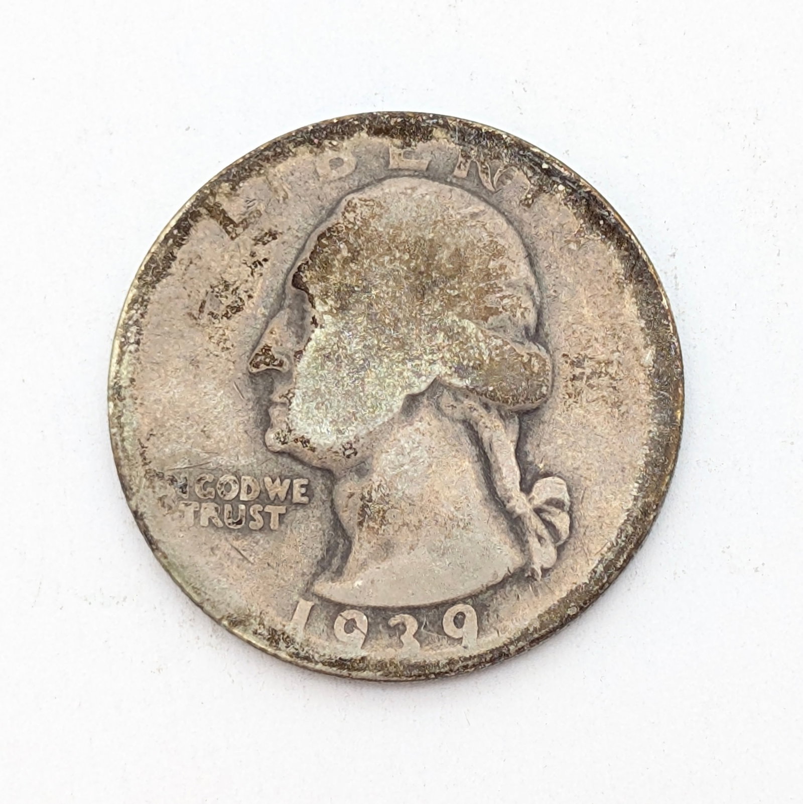 1939-D Silver Washington Quarter (1 of 2)