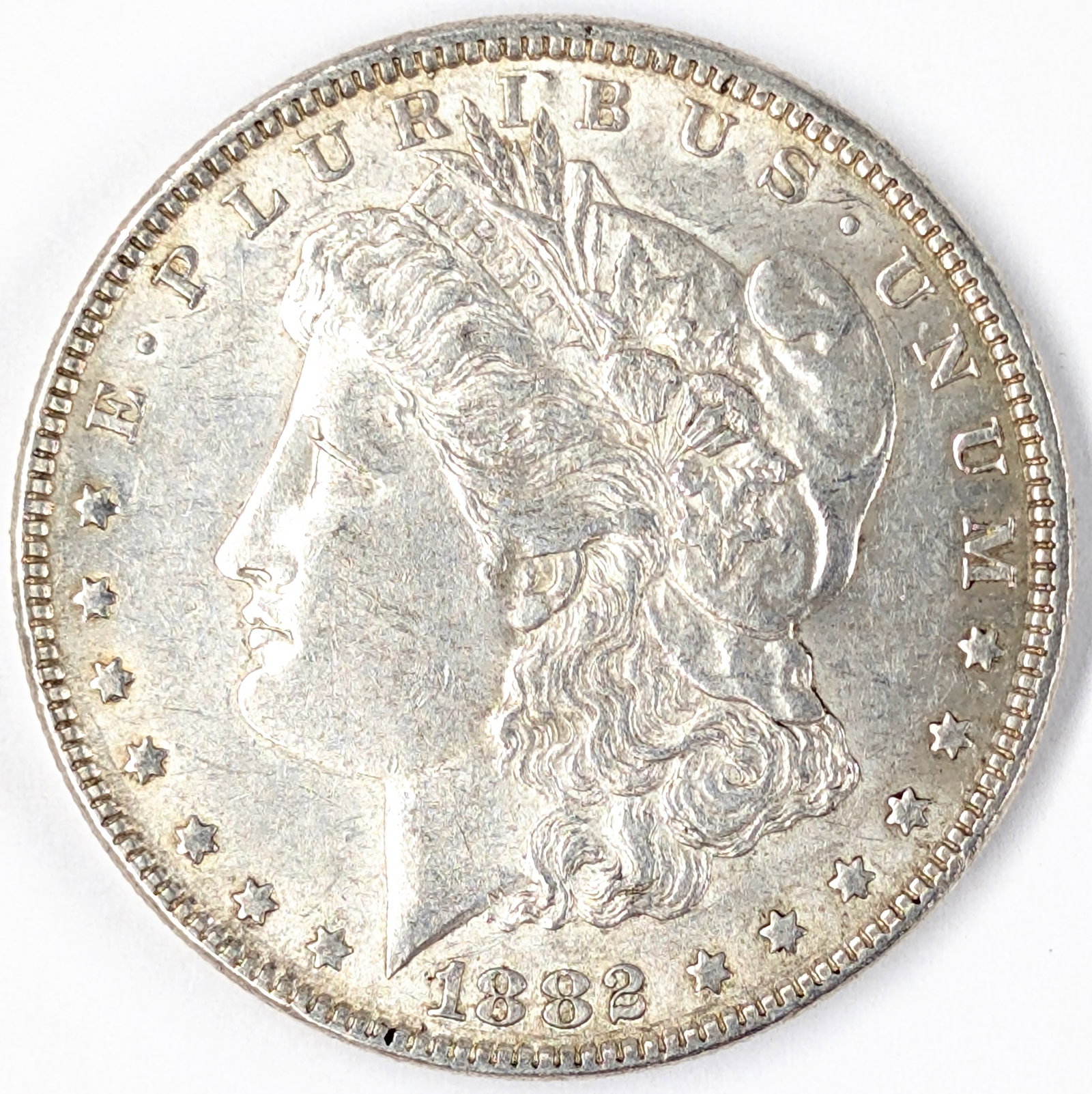 1882 Morgan Silver Dollar (1 of 2)