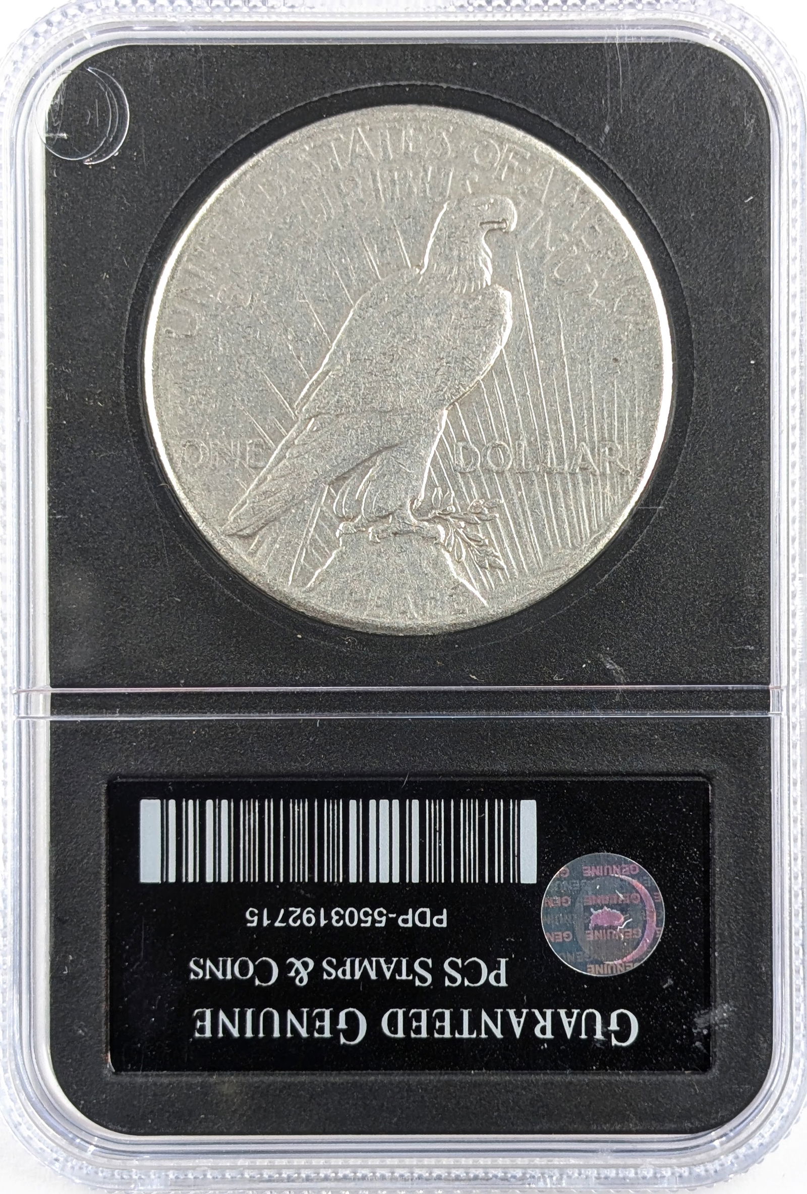 PCS 1927 Silver Peace Dollar - 2