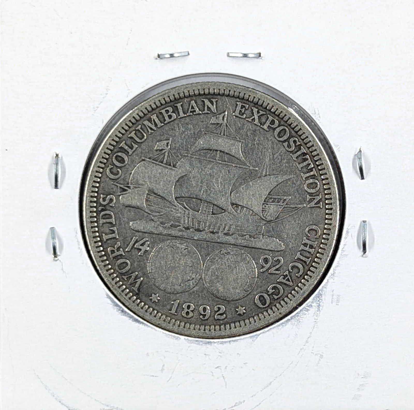 1892 Silver Columbian Half Dollar - 2