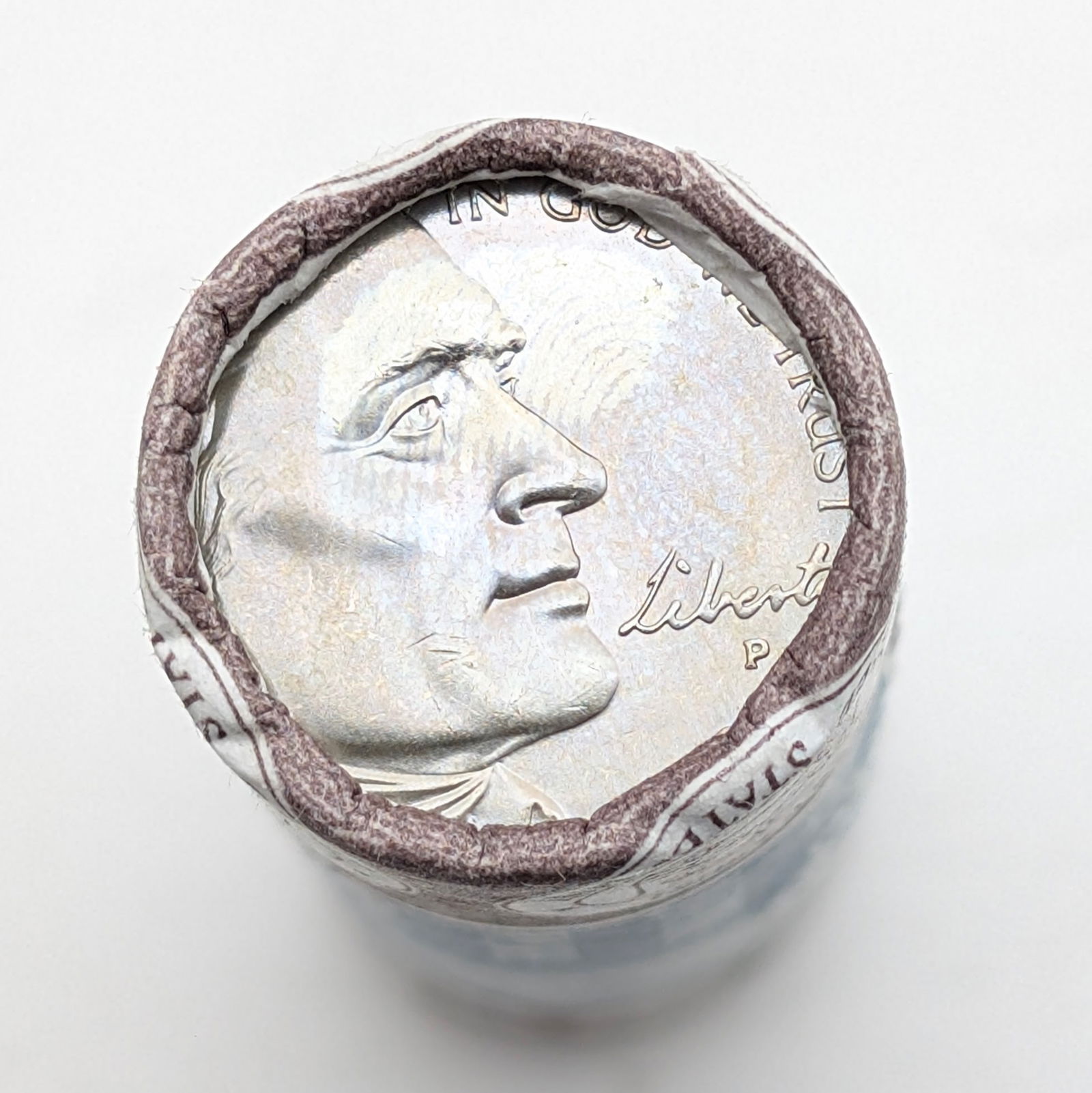 Original US Mint Roll of 40 - 2005-P Westward Journey Nickels - 2