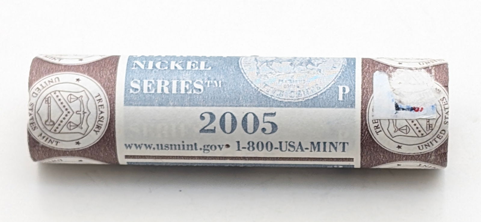 Original US Mint Roll of 40 - 2005-P Westward Journey Nickels - 4