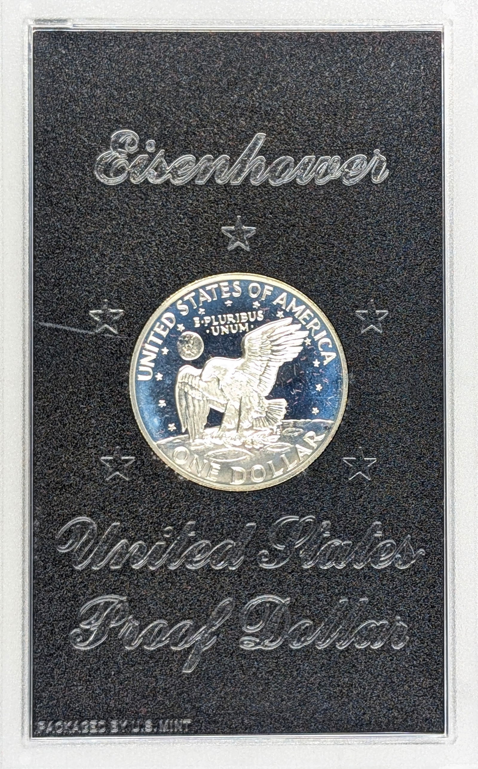 1971-S Eisenhower " Ike" Proof Silver Dollar - Toned - 3