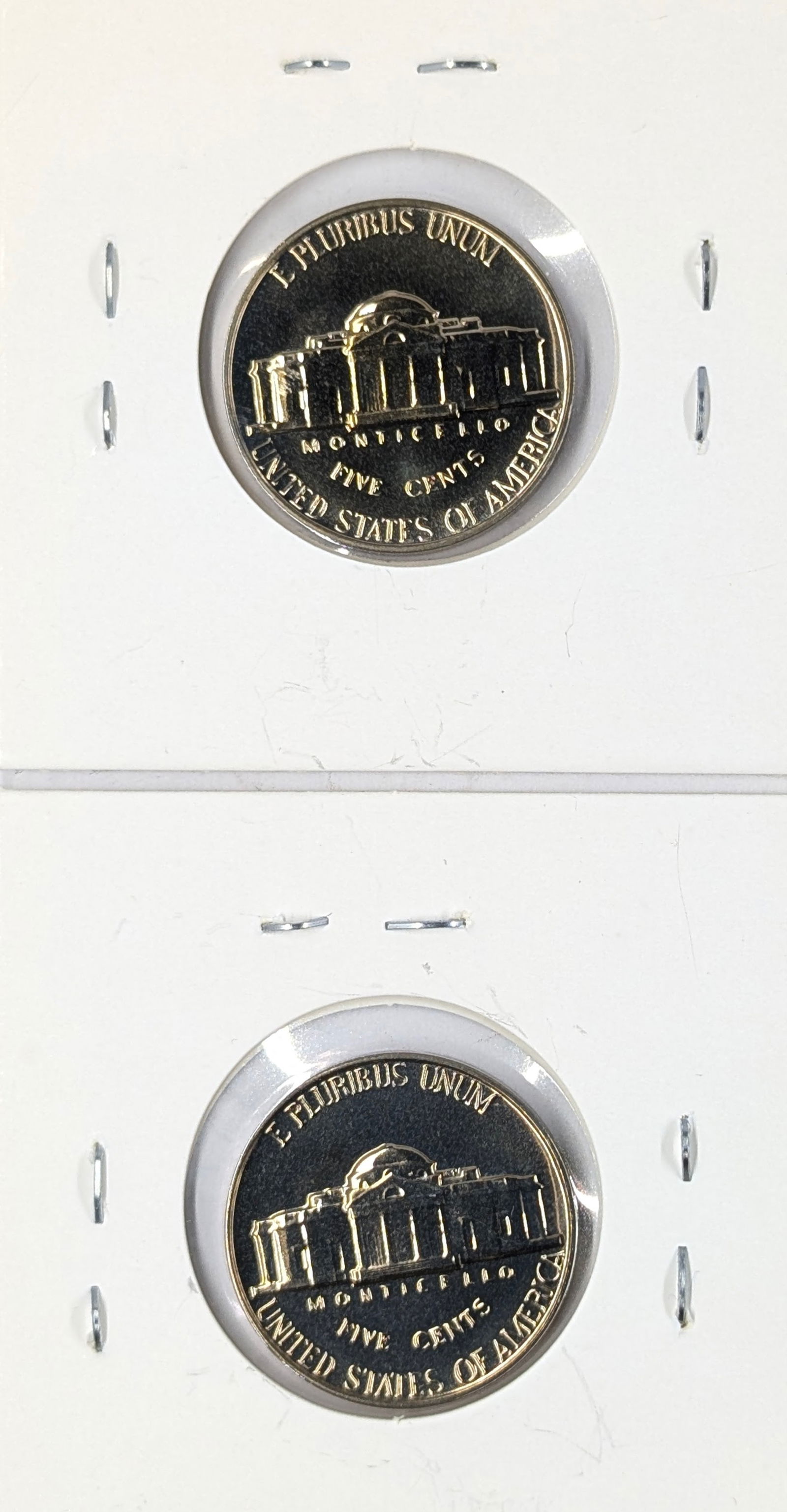 Lot of 2 Jefferson Nickels - Both 1964 Proofs - 2