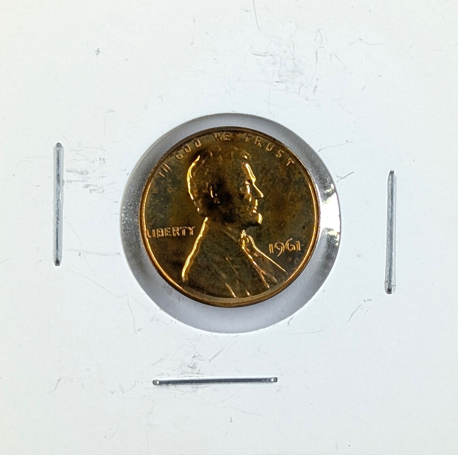 1961 Lincoln Cent - Proof Toned (1 of 2)