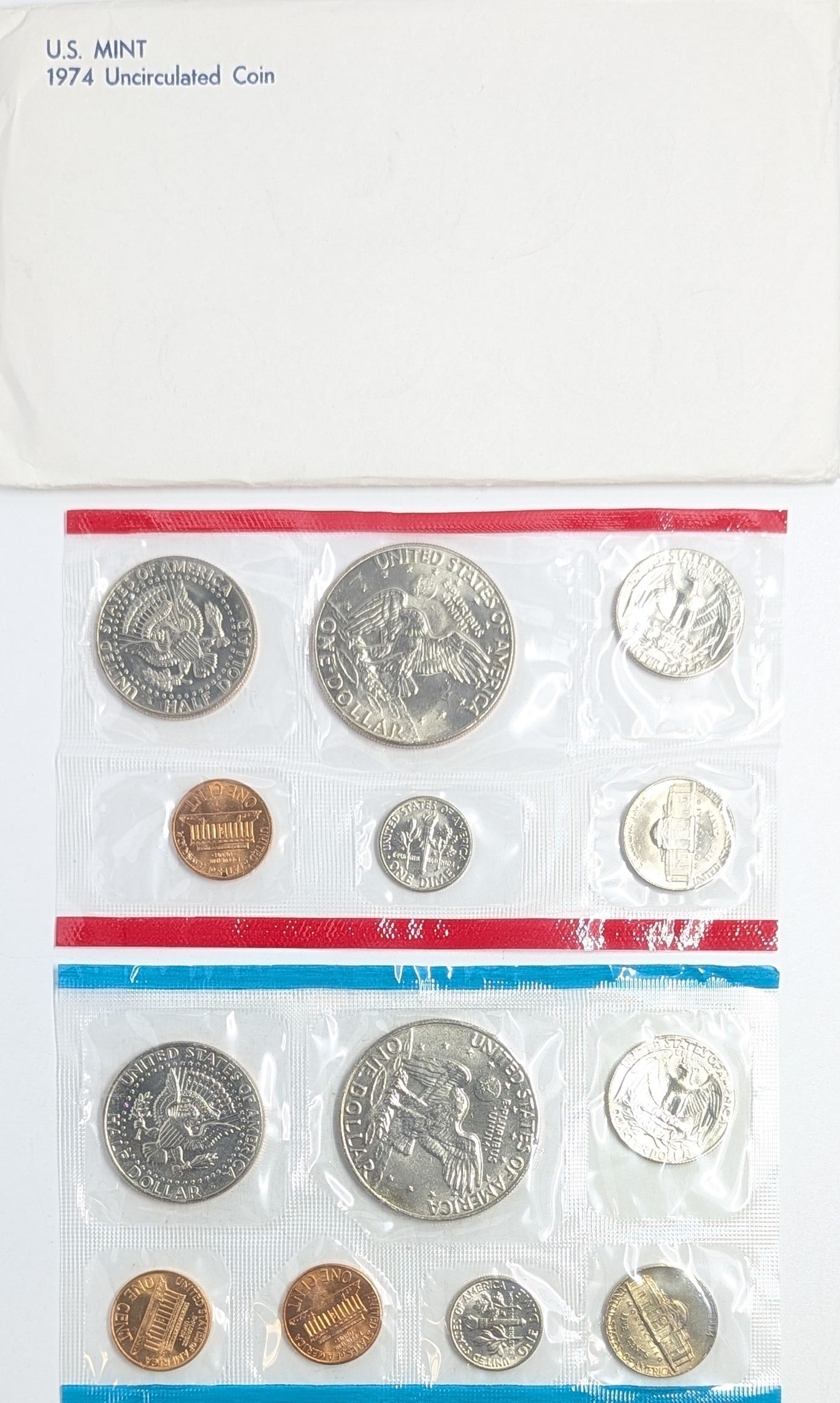 1974 US Mint Uncirculated Coin Set - 2