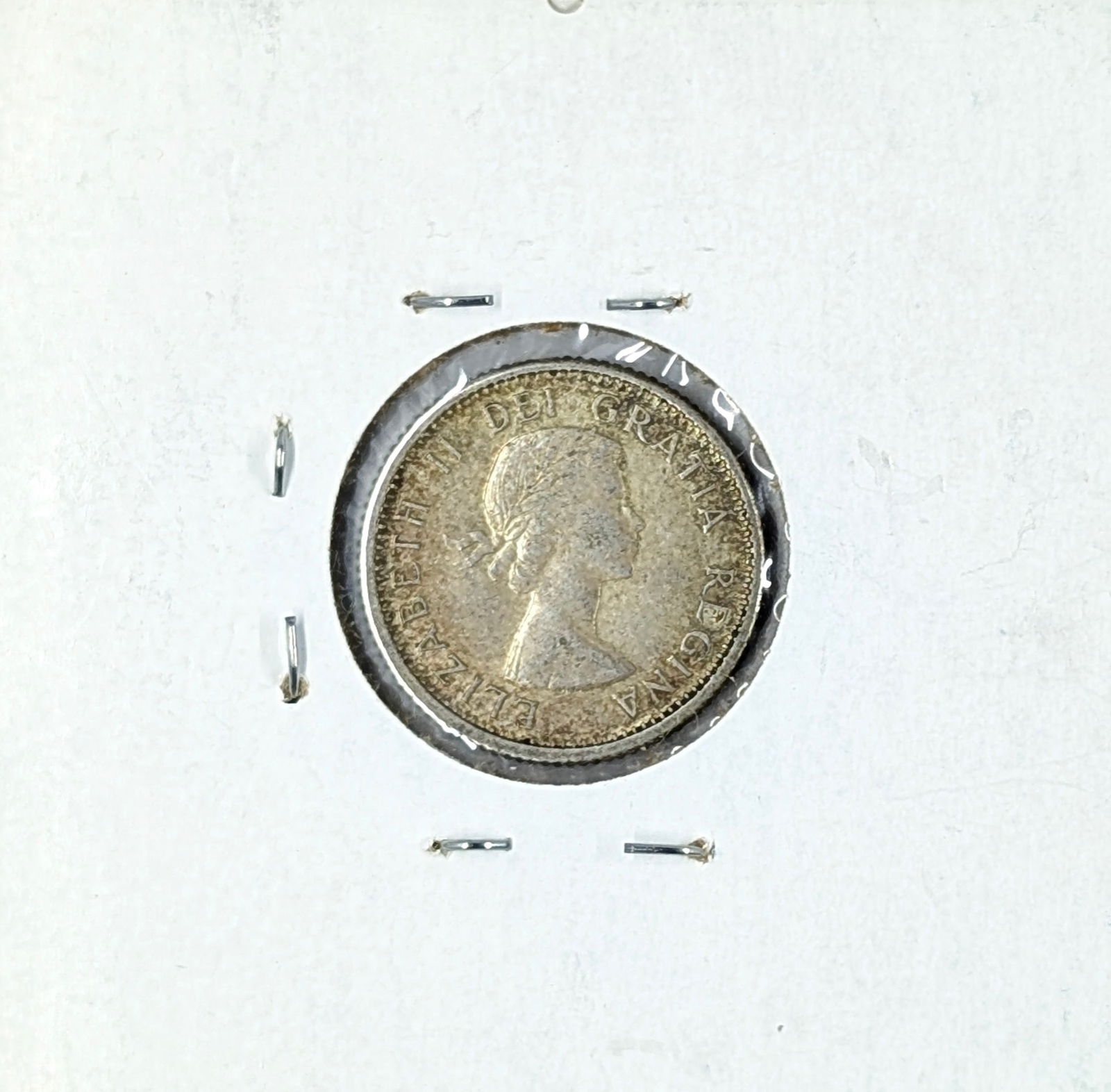 1957 Silver Canada 10 Cents - 2