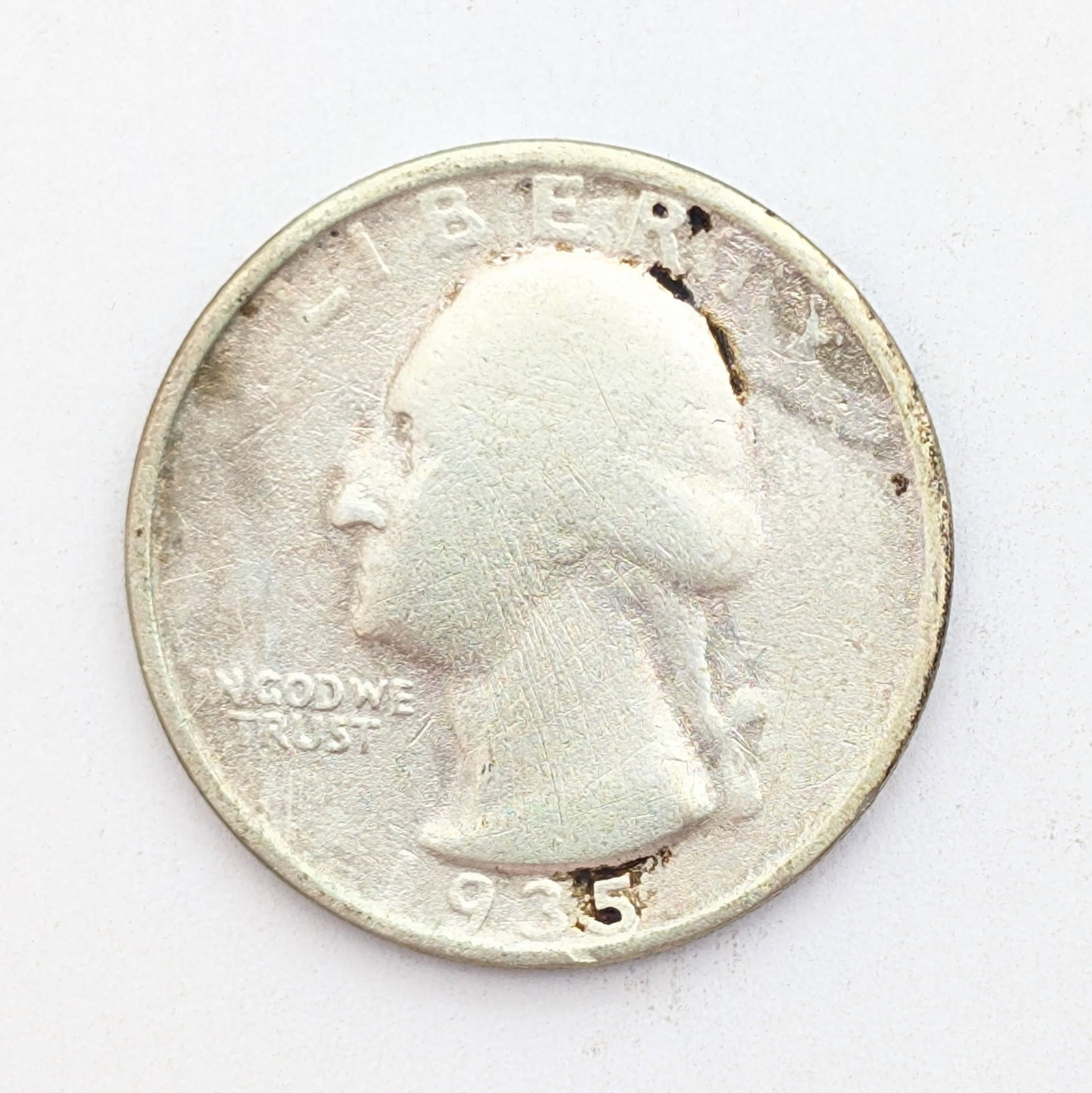 1935-S Silver Washington Quarter (1 of 2)