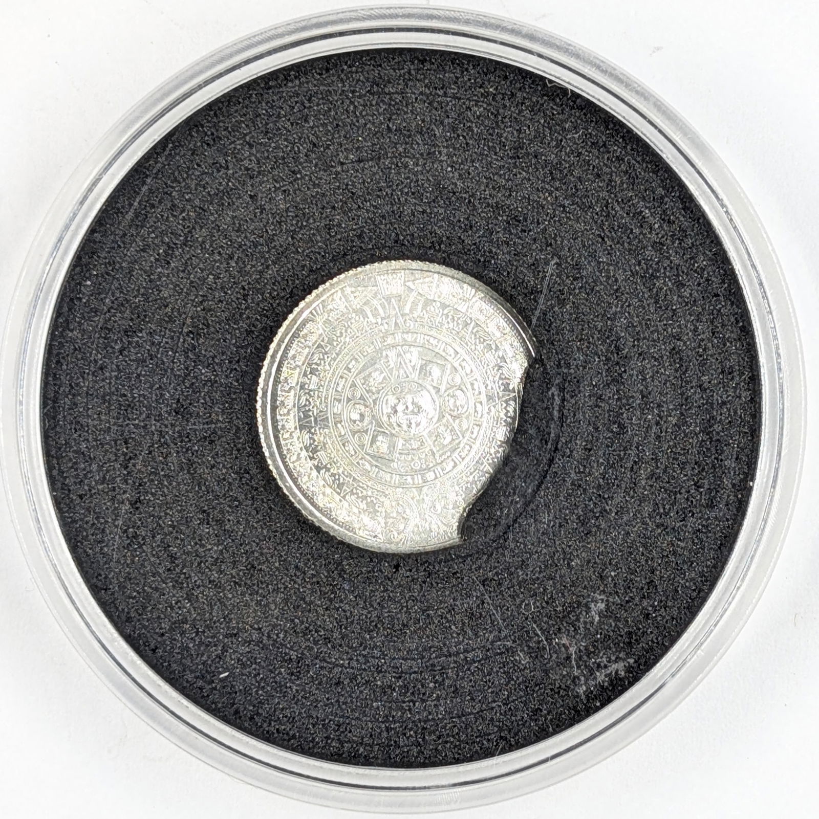 1/10 oz Fine .999 Silver Mini-round - Aztec - 2