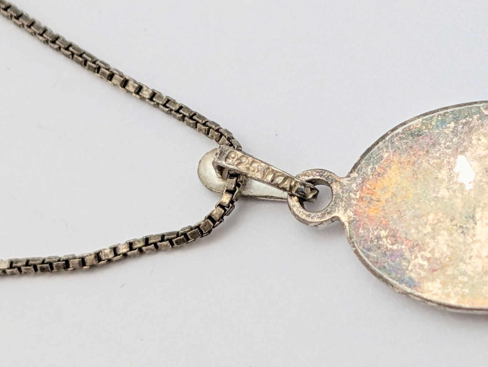 Mother Daughter Sterling Silver Ladies Necklace - 3