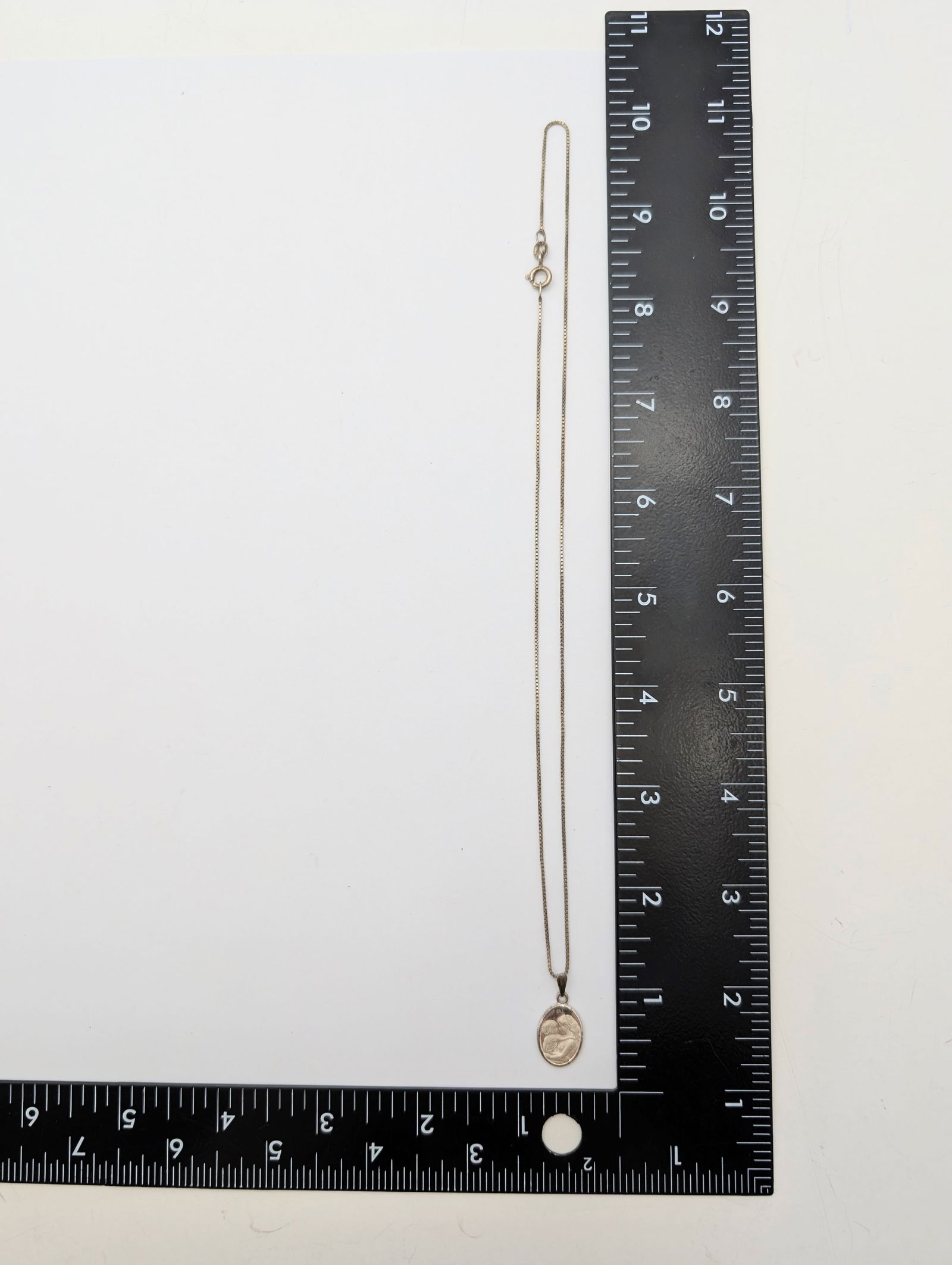 Mother Daughter Sterling Silver Ladies Necklace - 5