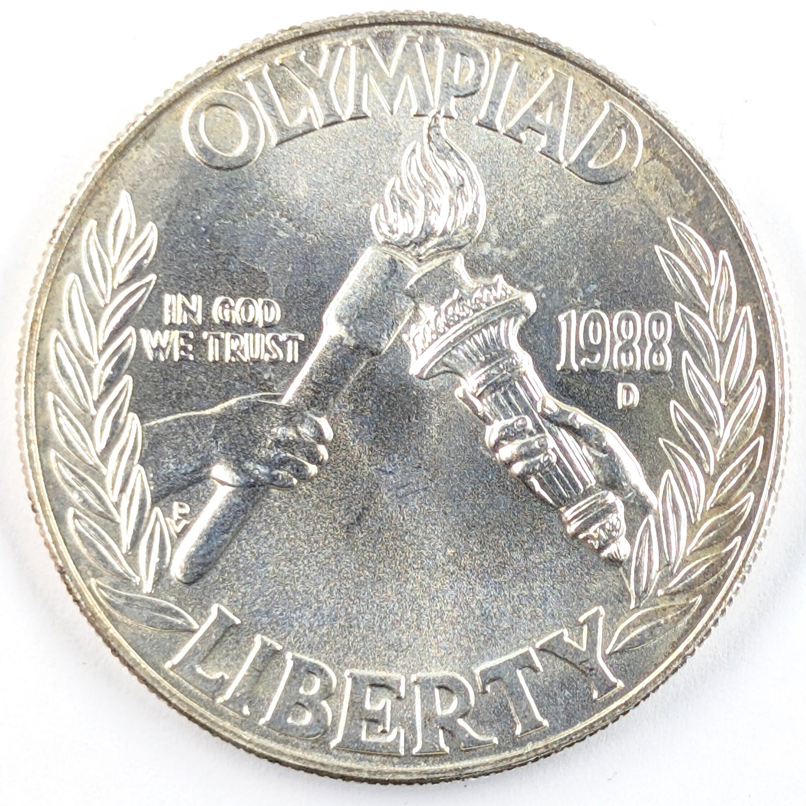 Patriot Collection: 1988 Silver XXIV Olympiad Coin- Uncirculated (1 of 2)