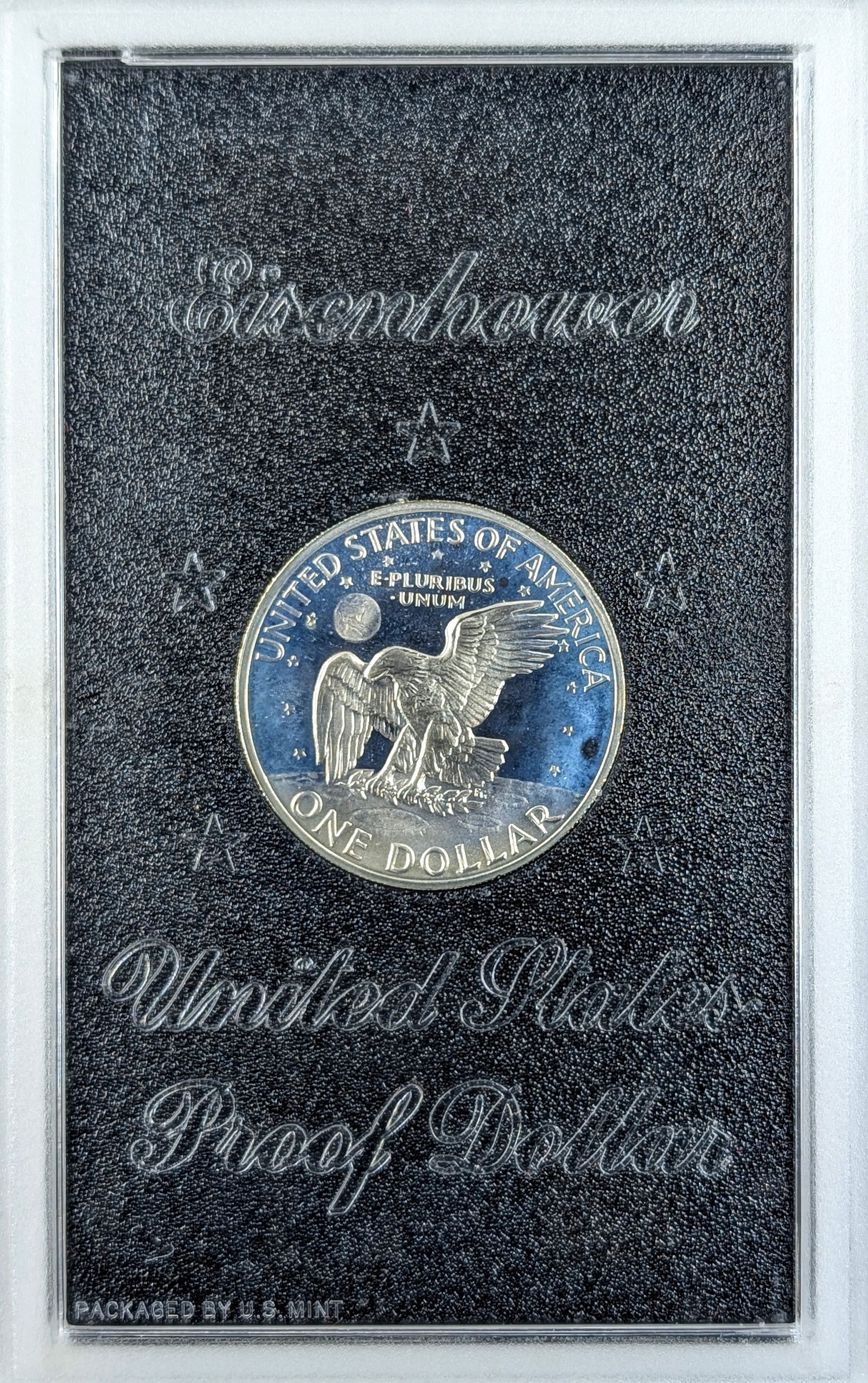 1971-S Silver Proof Eisenhower " Ike" Dollar- Toned - 2