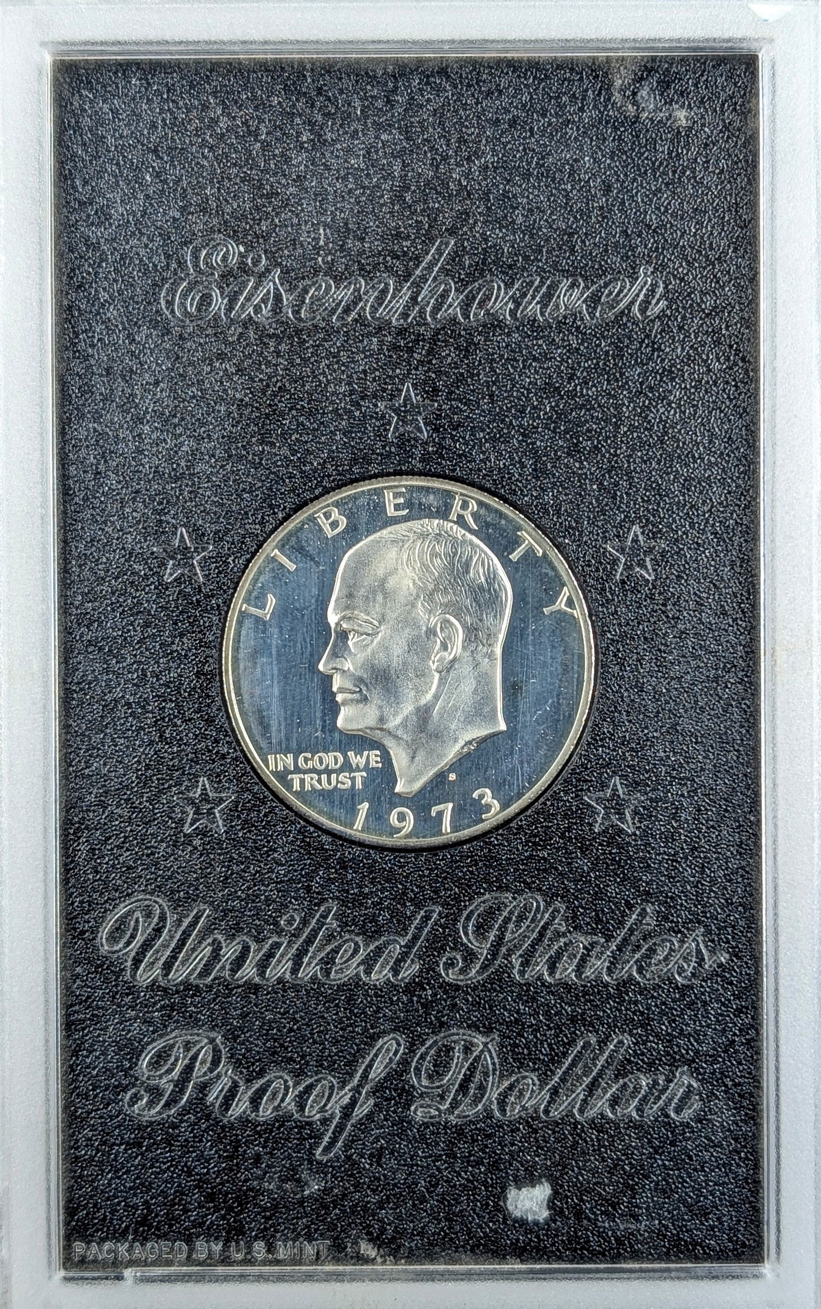 1973-S Silver Proof Eisenhower " Ike" Dollar (1 of 2)