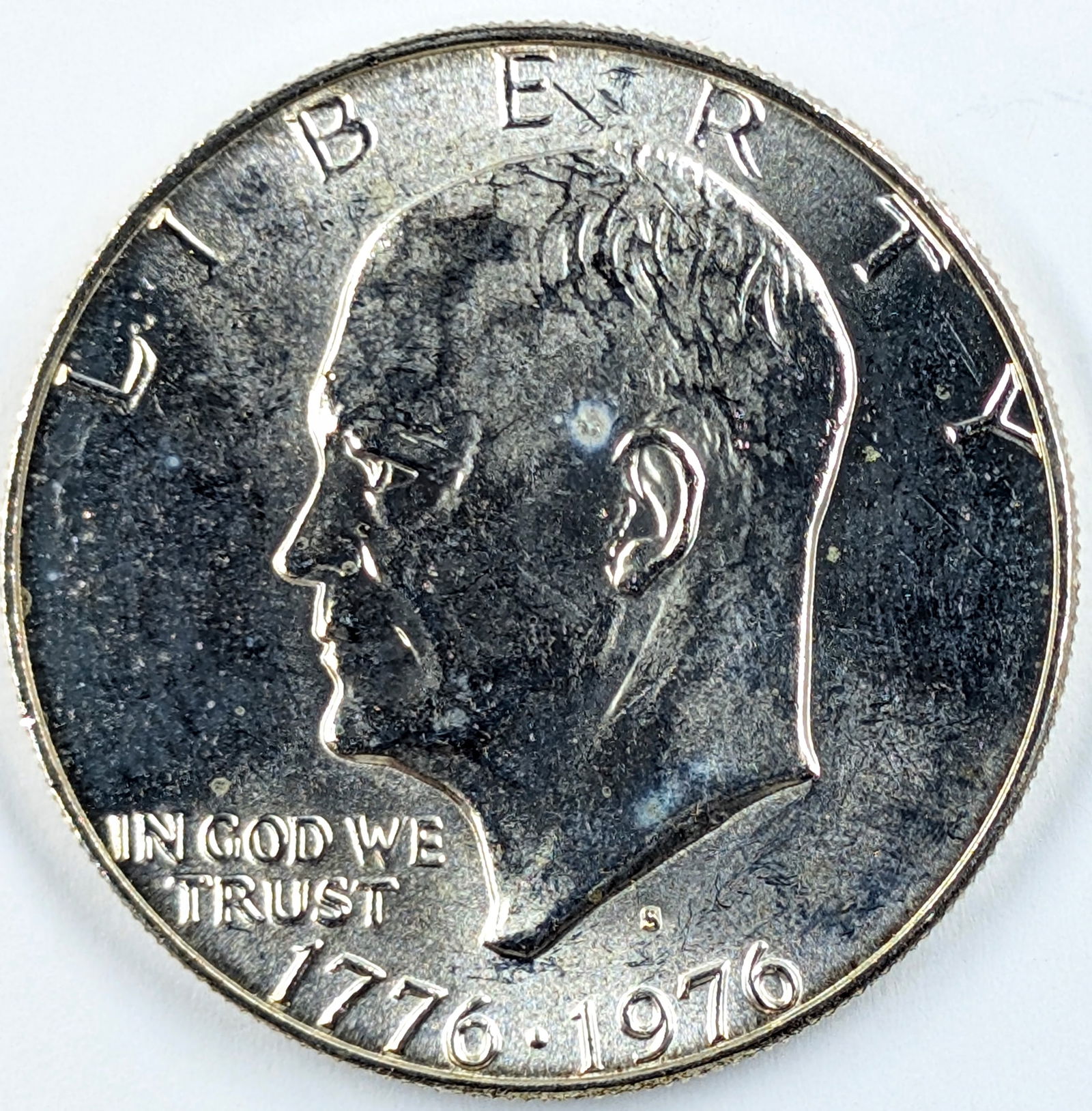 1976-S Silver Eisenhower " Ike" Dollar (1 of 2)