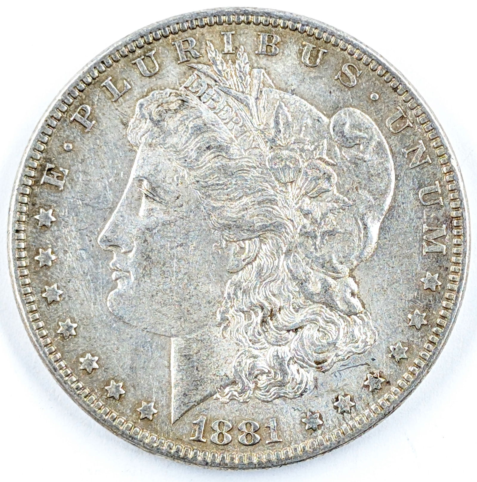 1981 Morgan Silver Dollar: Silver 