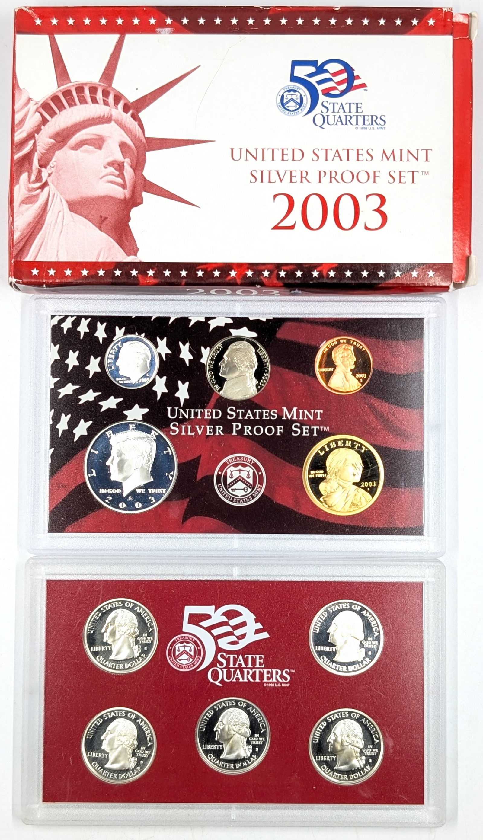 2003 US Mint Proof Silver Set (1 of 3)