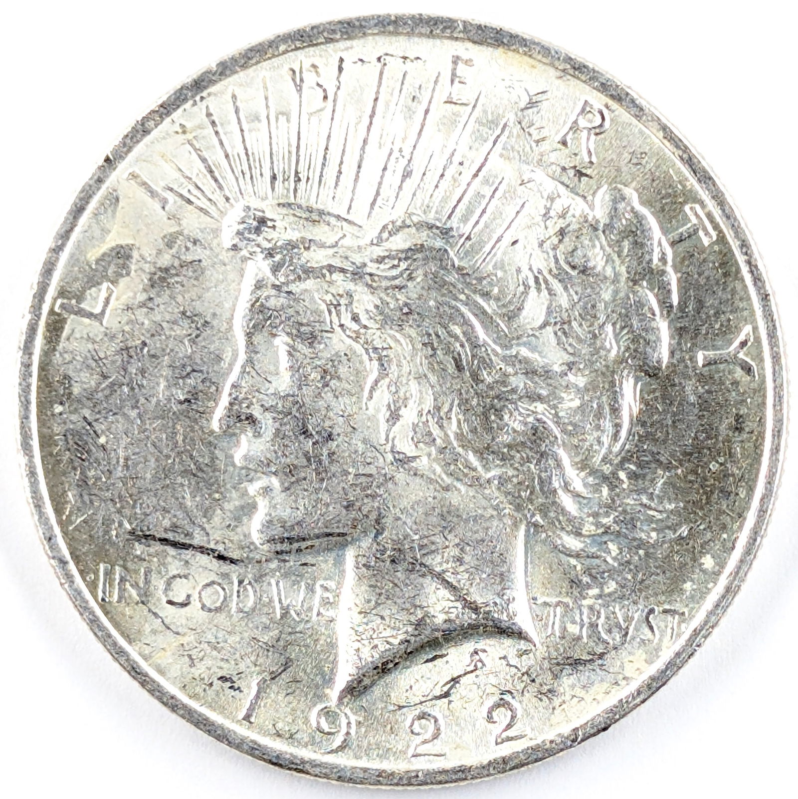 1922 Silver Peace Dollar (1 of 2)