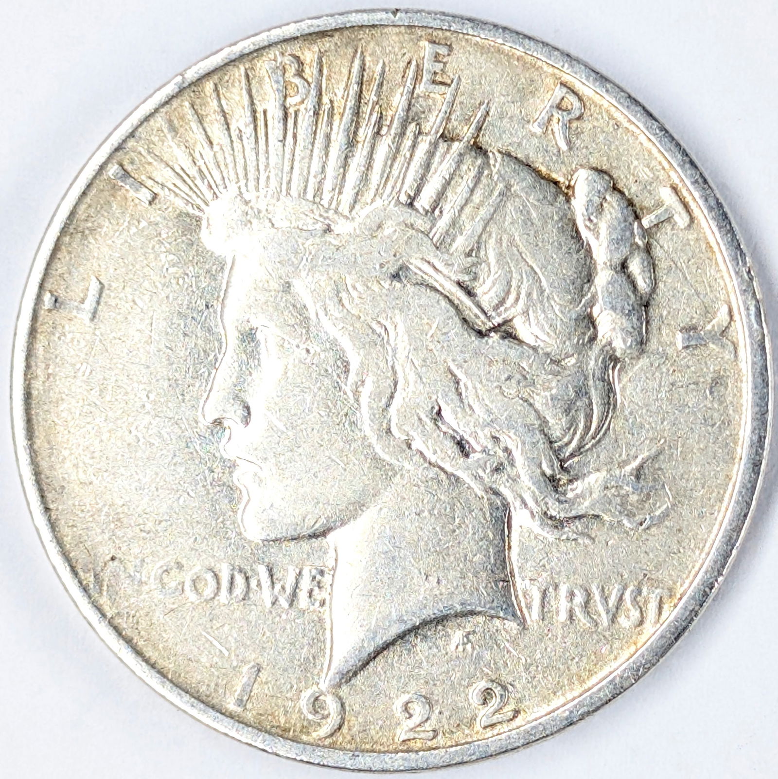 1922-D Silver Peace Dollar (1 of 2)