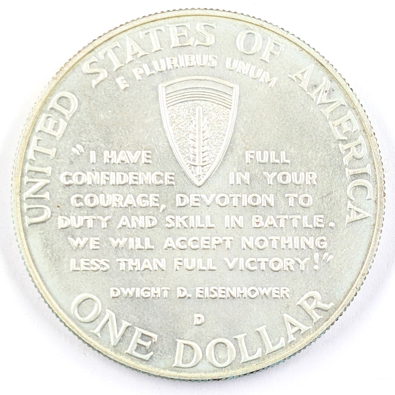 Patriot Collection: 1993 Silver World War II Coin- Uncirculated - 2