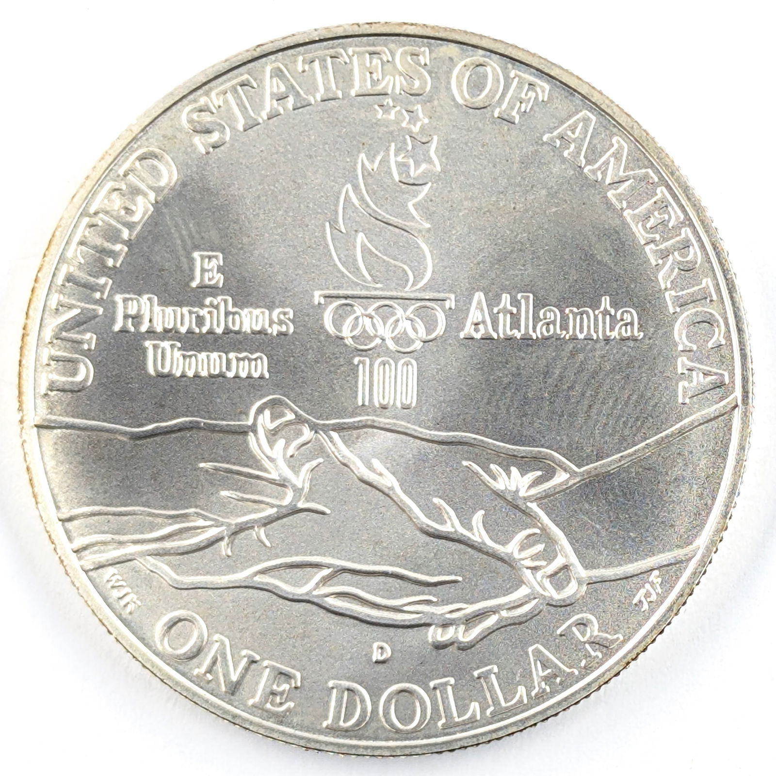 Patriot Collection: 1995 Silver Gymnastics Coin- Uncirculated - 2