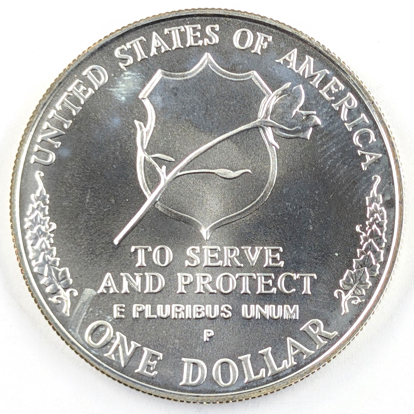 Patriot Collection: 1997 Silver Law Enforcement Coin- Uncirculated - 2
