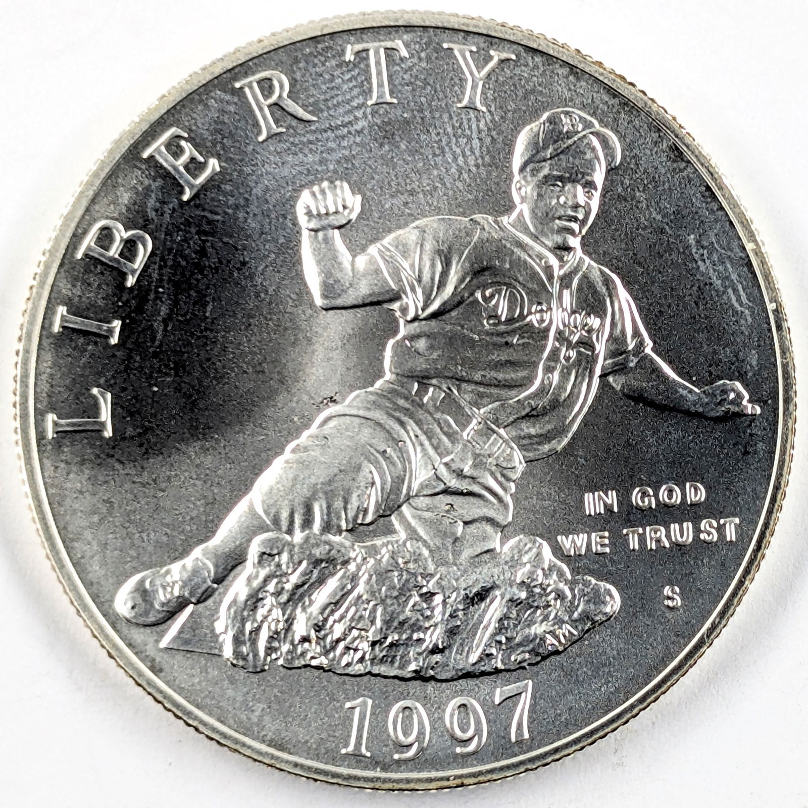 Patriot Collection: 1997 Silver Jackie Robinson: Silver 