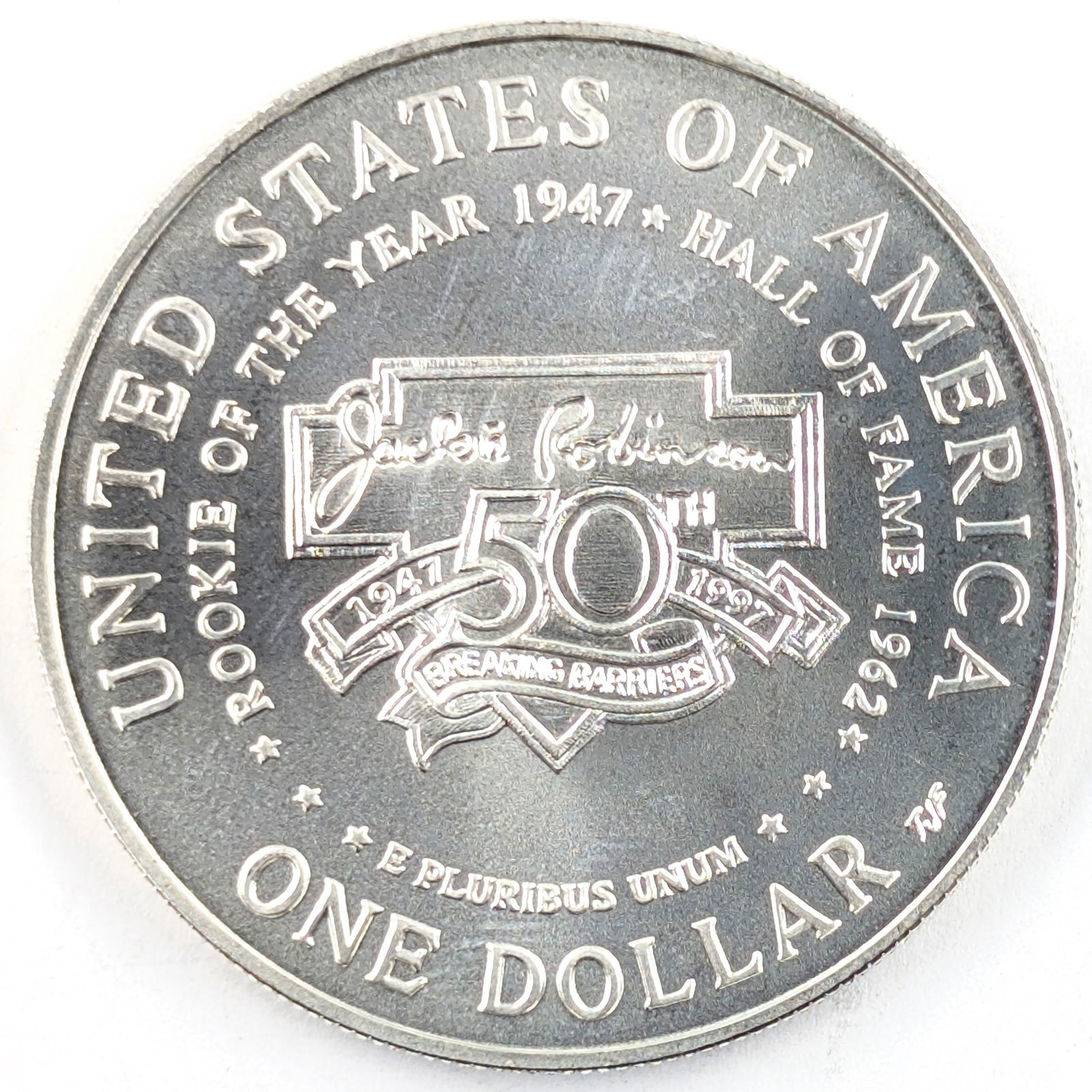 Patriot Collection: 1997 Silver Jackie Robinson - 2