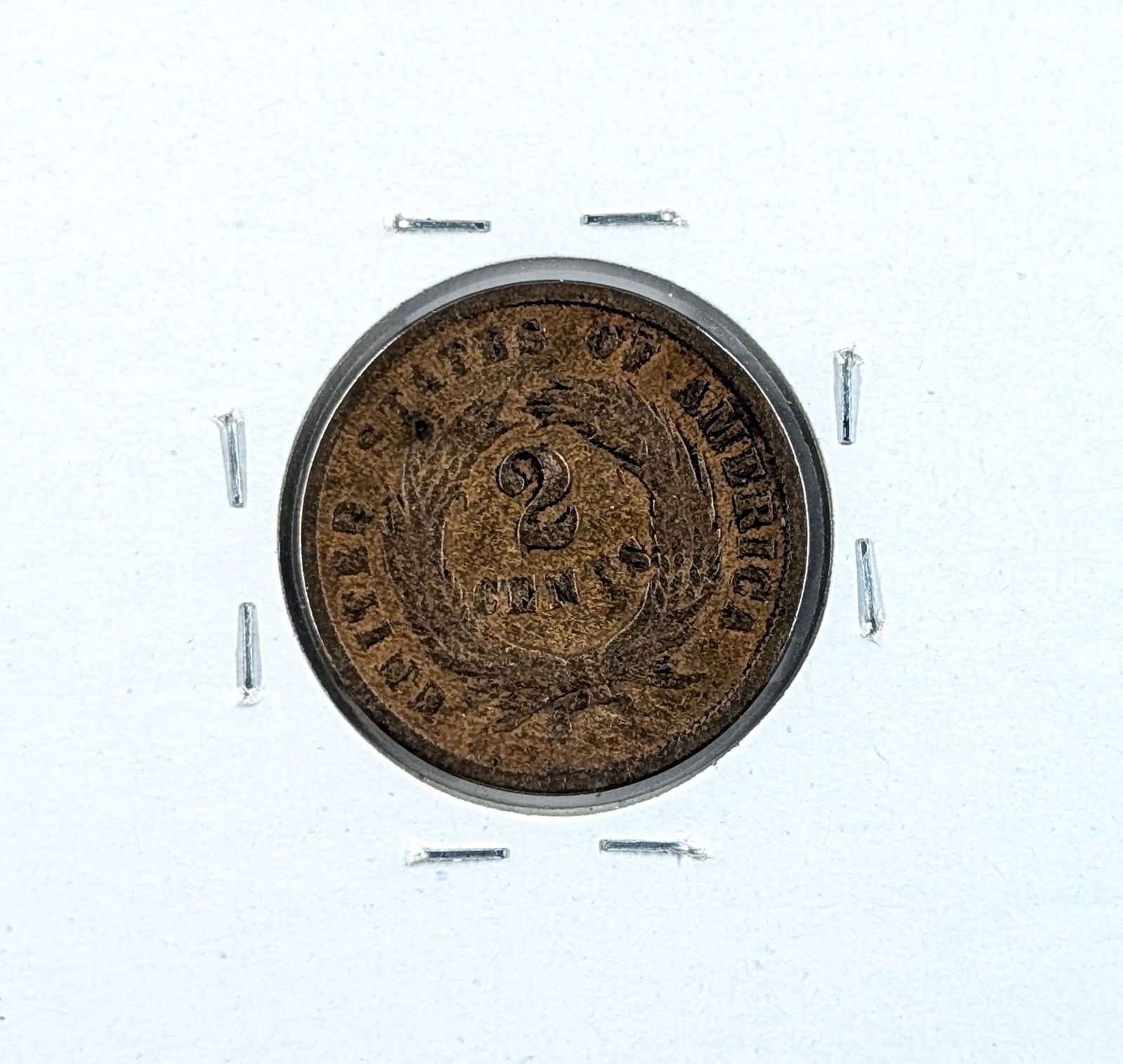 1865 Two Cent Piece - 2