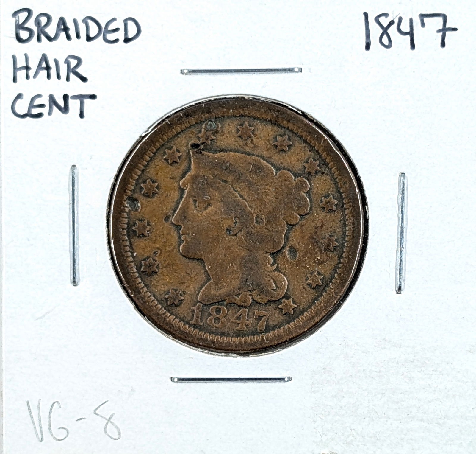 1847 Large Cent (1 of 2)