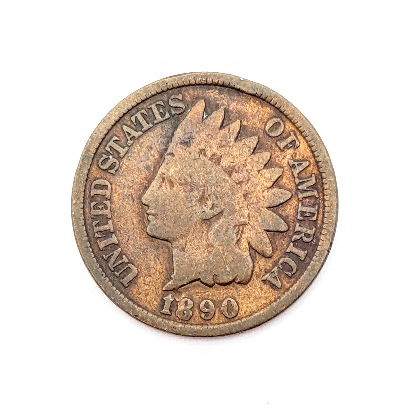 1890 Indian Head Cent (1 of 2)