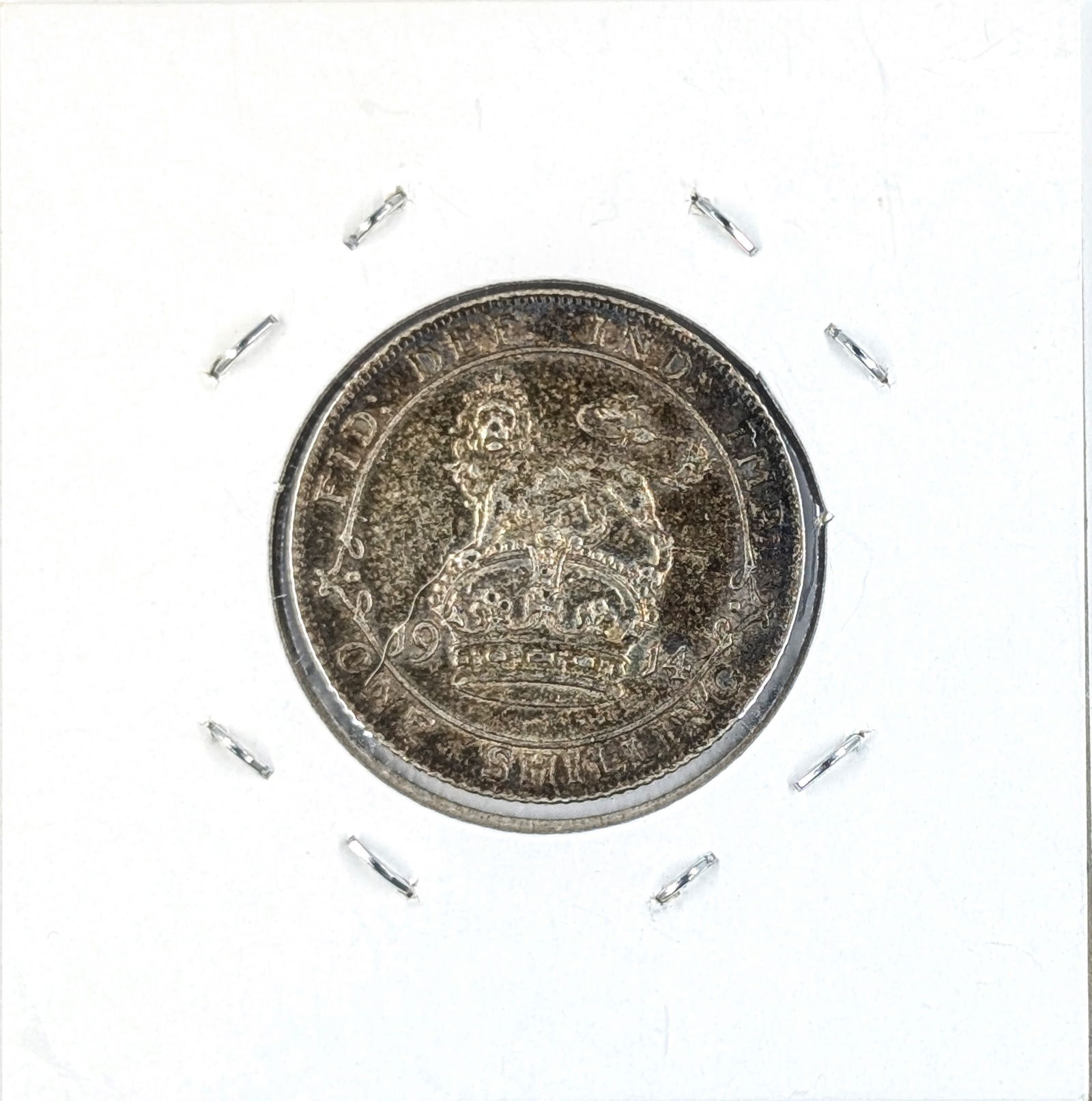 1914 Silver Shilling- Great Britain - 2