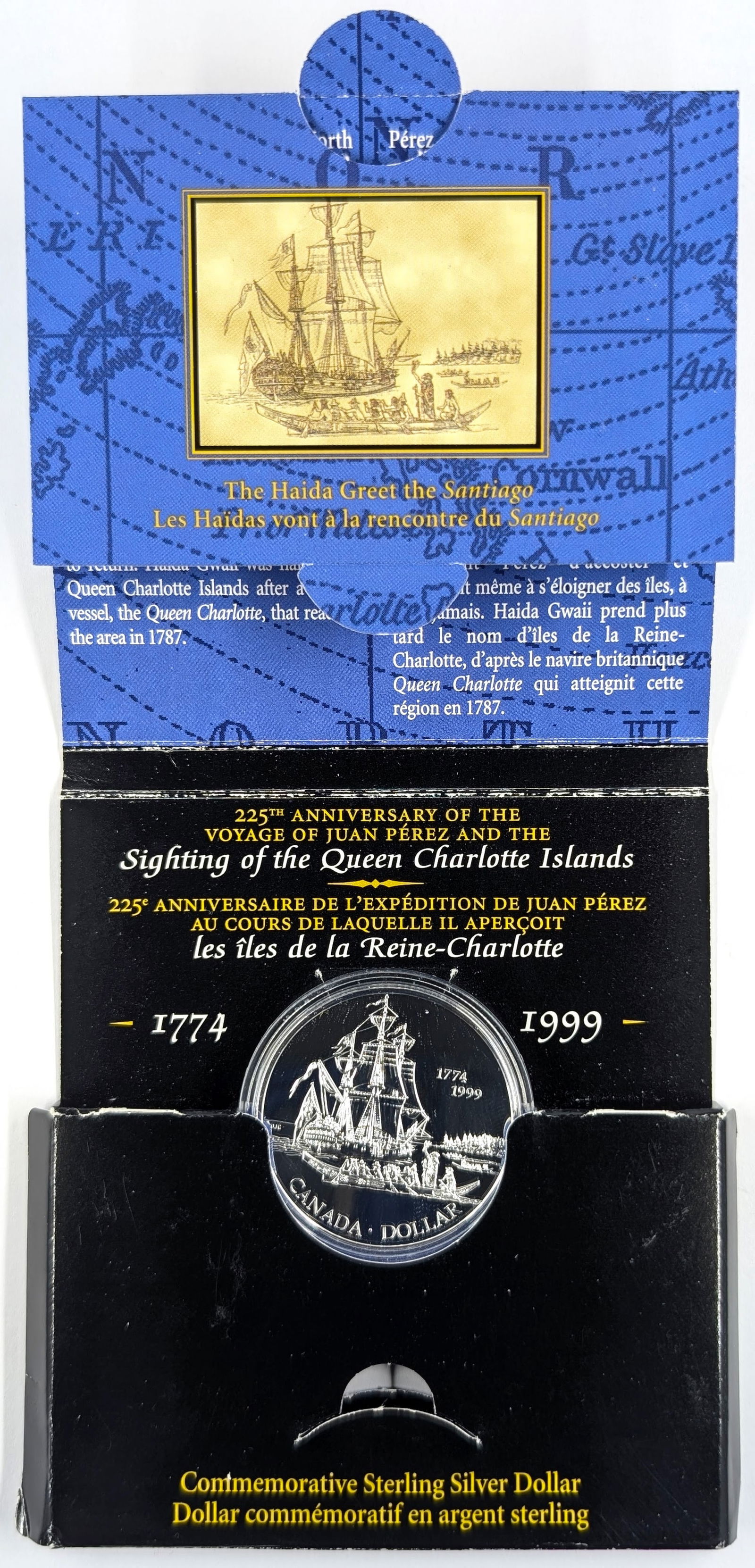 1999 Sterling Silver Royal Canadian Mint Commemorative Coin (1 of 4)