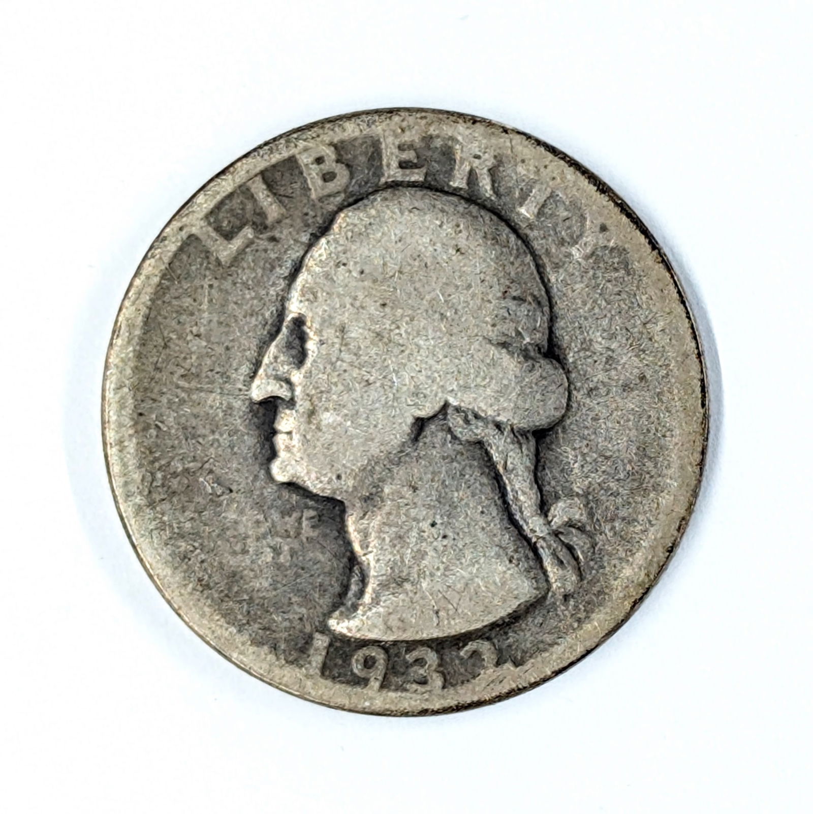 1932 Silver Washington Quarter (1 of 2)