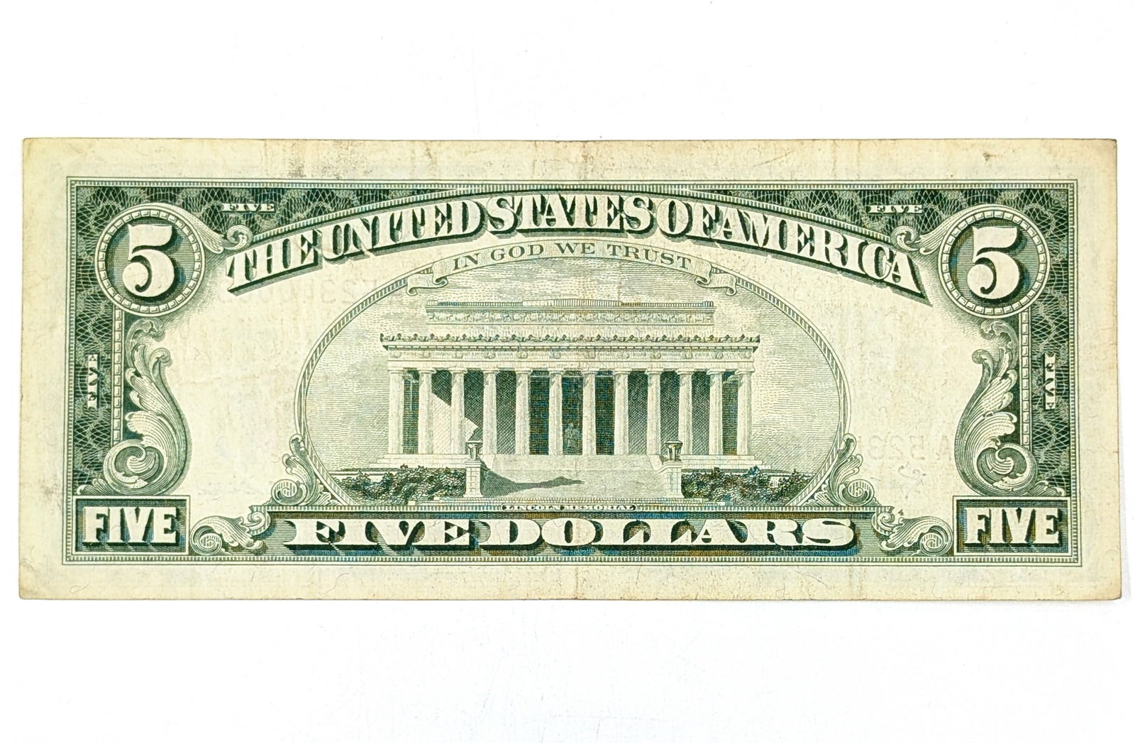 1963 $3 Note - Red Seal- Repeater! 52340003 - 2
